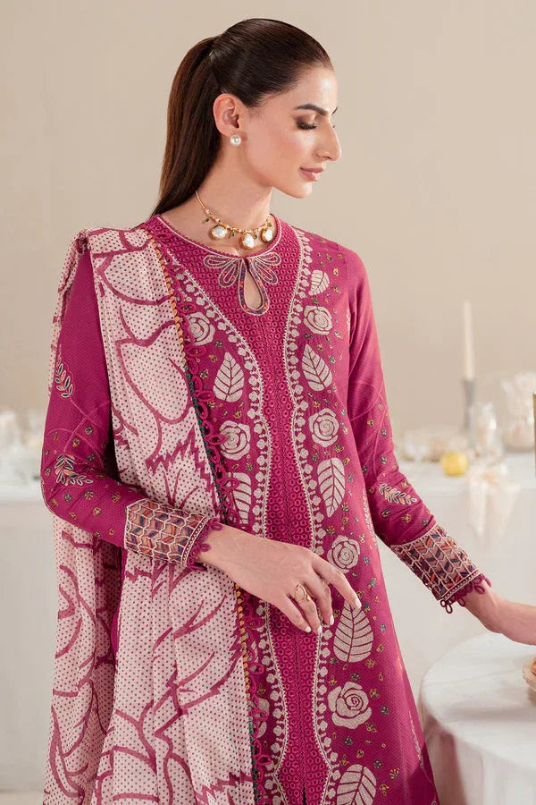 Jazmin | Iris Luxury Lawn 25 | IL'25-D05 - Aqsa Fabrics