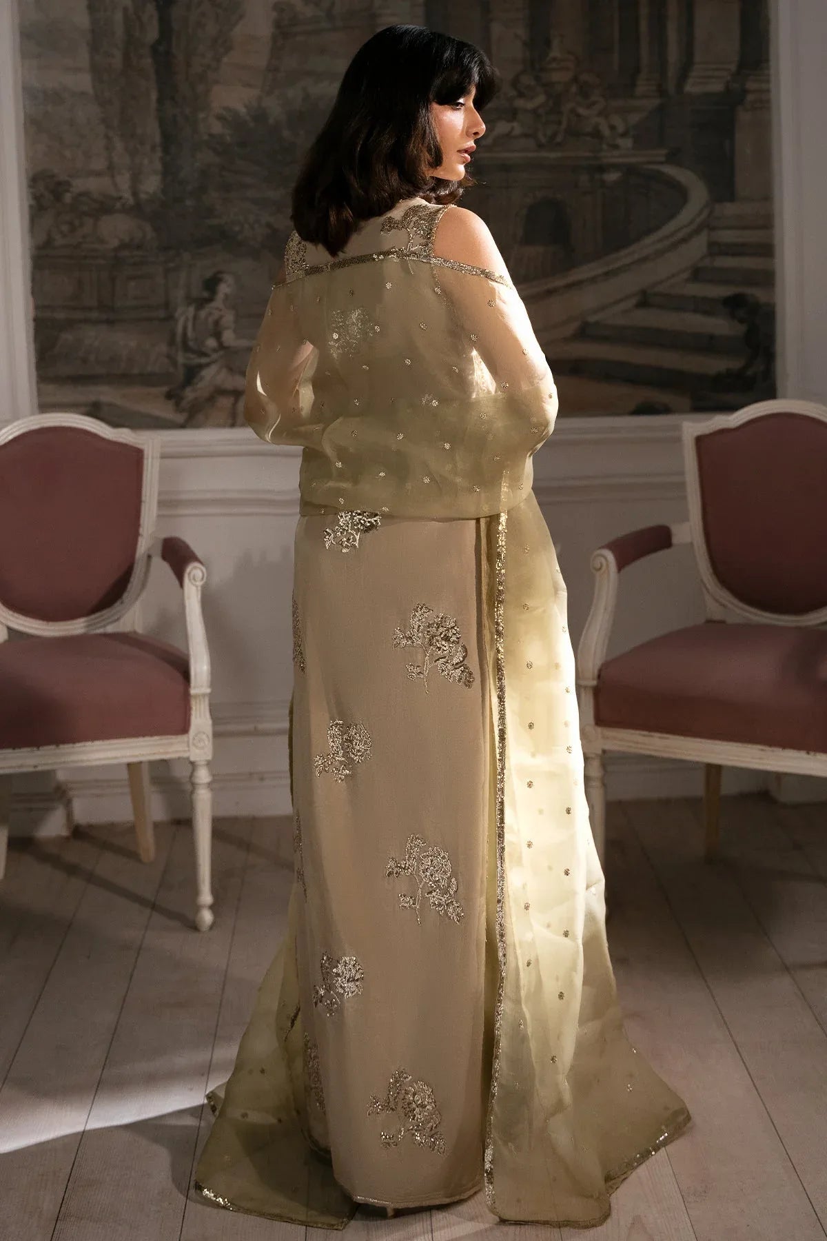 Mina Kashif | Emilie Formals | June - Aqsa Fabrics