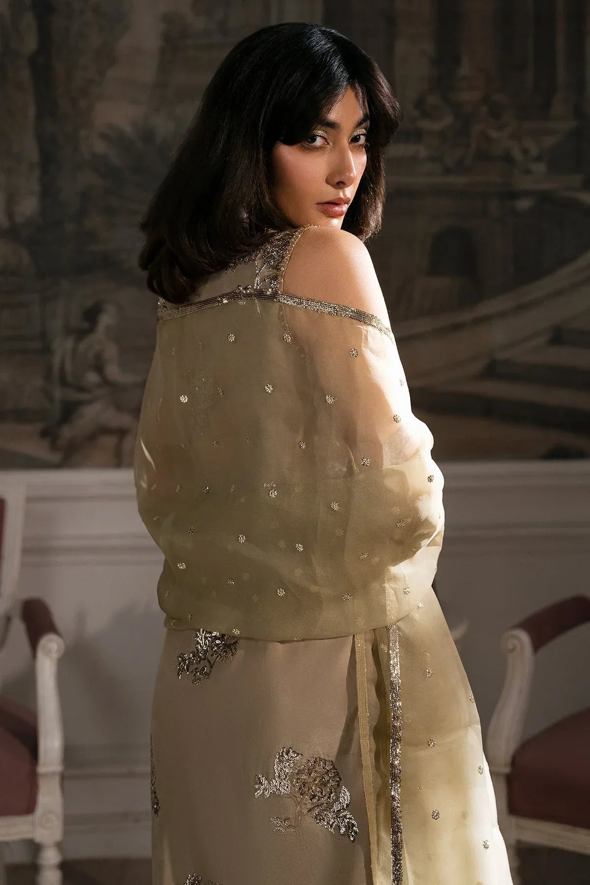 Mina Kashif | Emilie Formals | June - Aqsa Fabrics