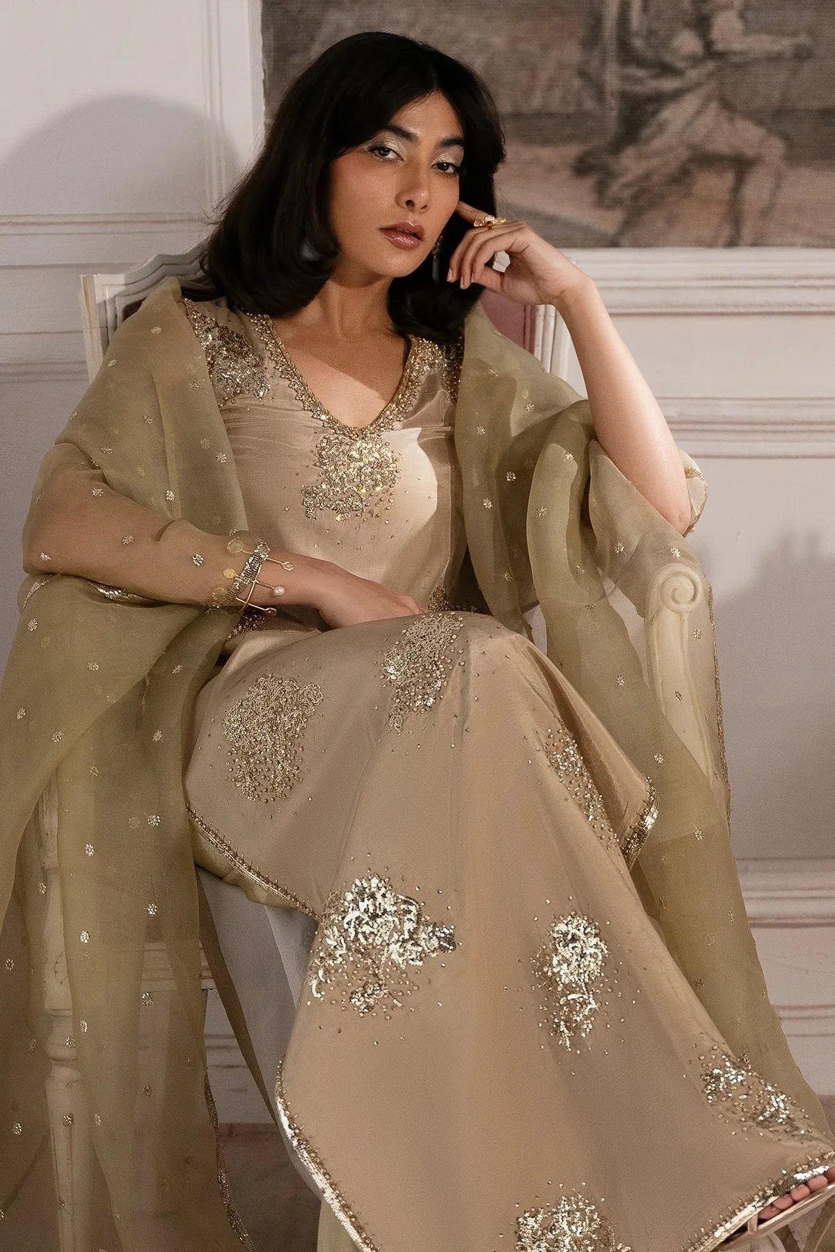 Mina Kashif | Emilie Formals | June - Aqsa Fabrics