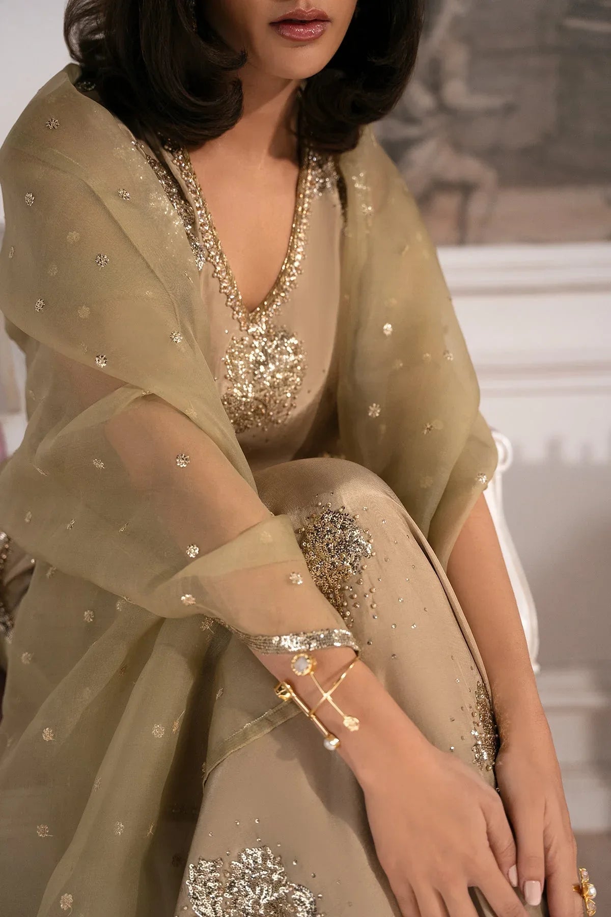 Mina Kashif | Emilie Formals | June - Aqsa Fabrics