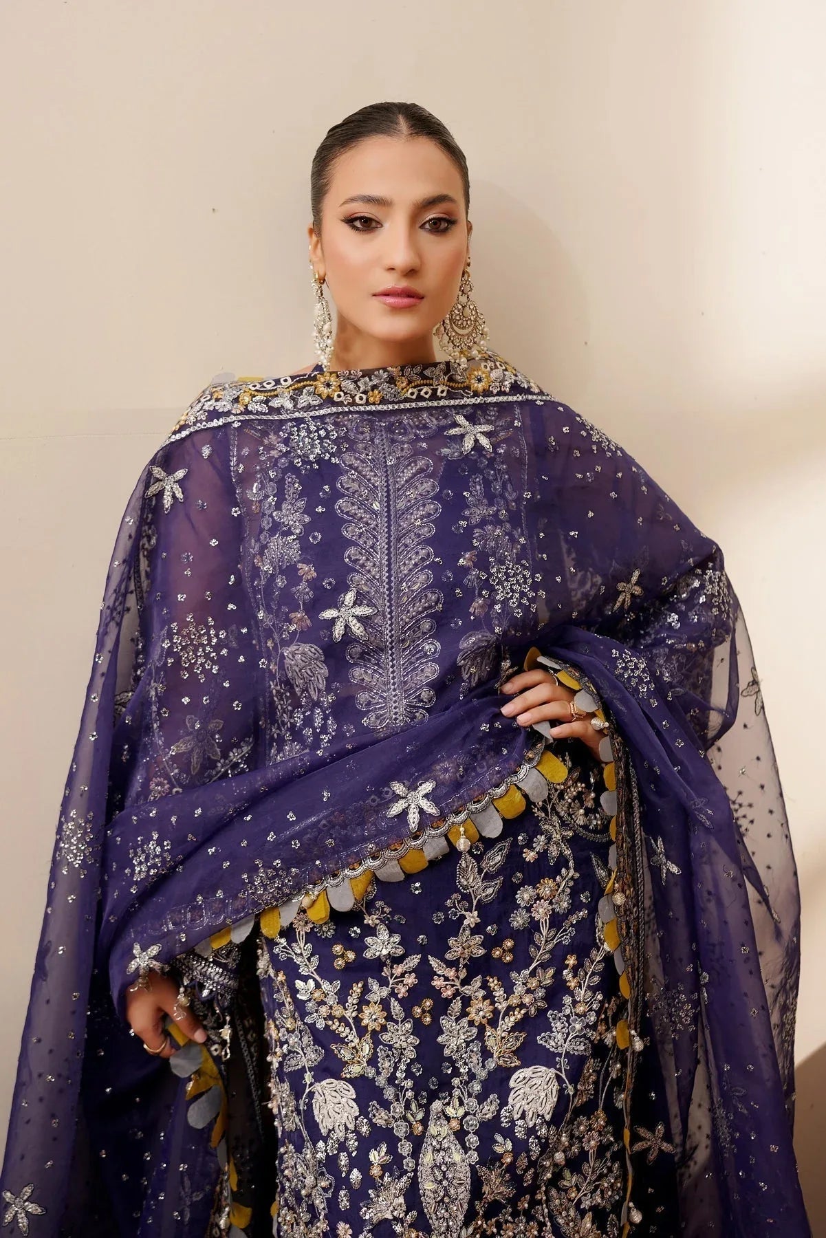 Maryams | Zeenat Luxury Formals | Mehrunisa-ZEE-1915 - Aqsa Fabrics