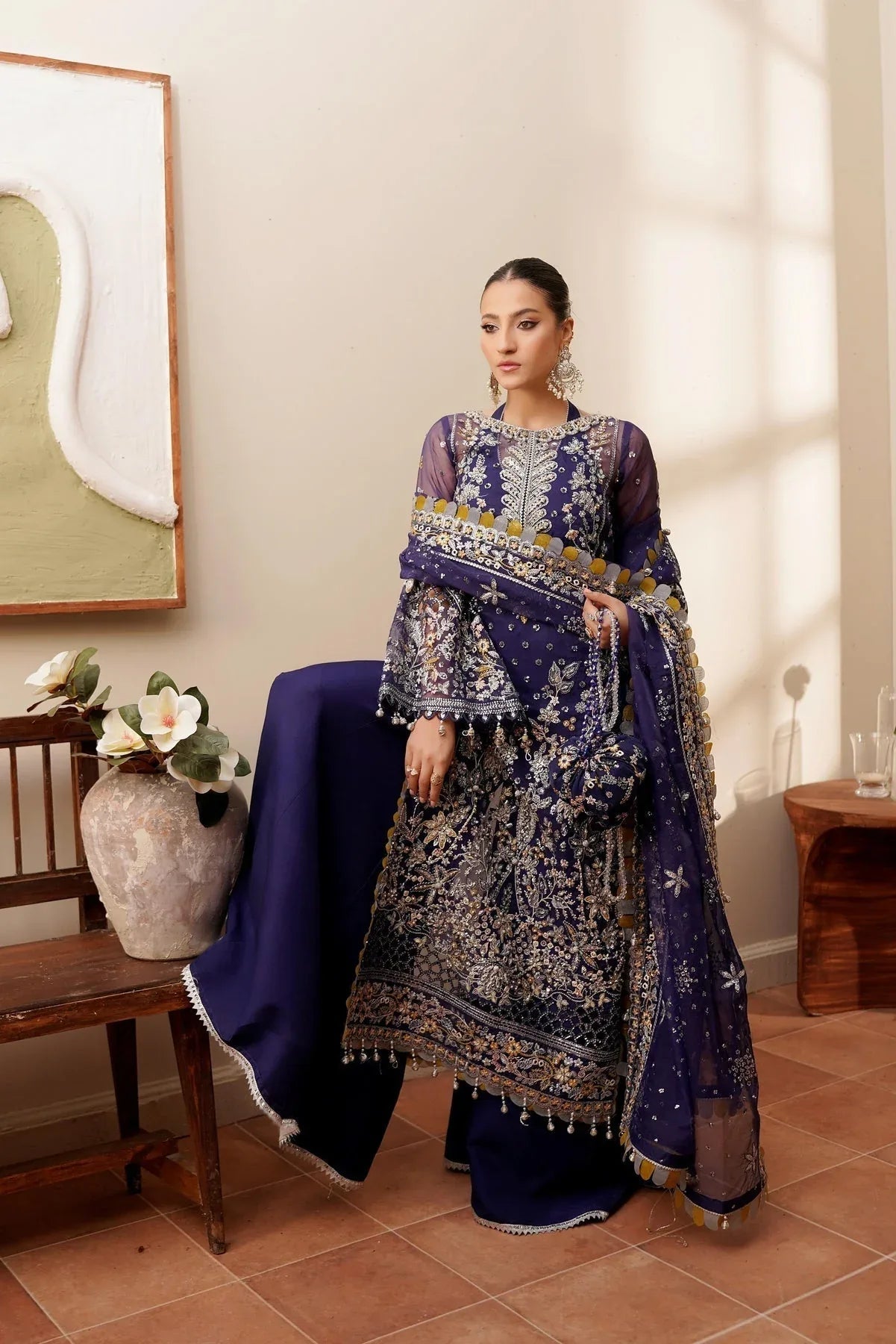 Maryams | Zeenat Luxury Formals | Mehrunisa-ZEE-1915 - Aqsa Fabrics