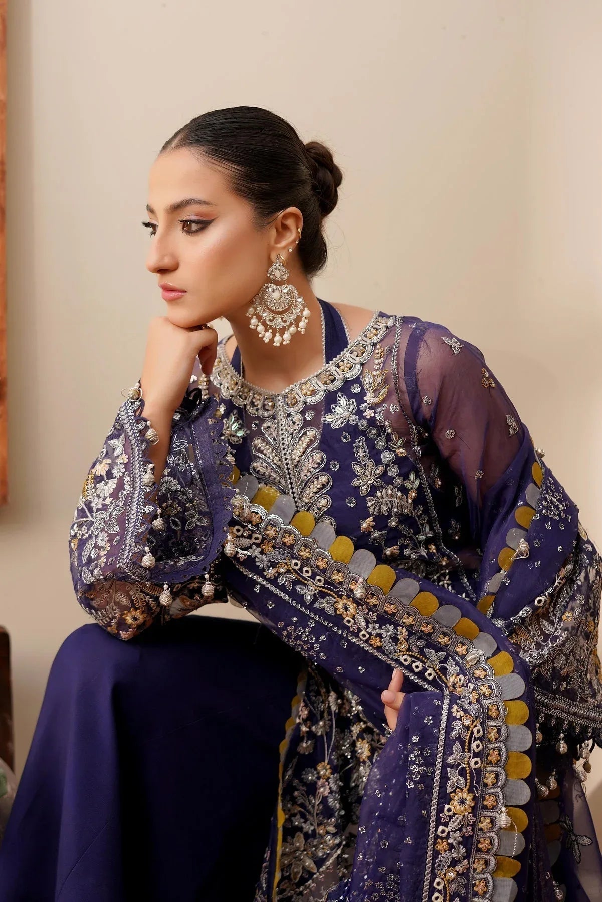 Maryams | Zeenat Luxury Formals | Mehrunisa-ZEE-1915 - Aqsa Fabrics