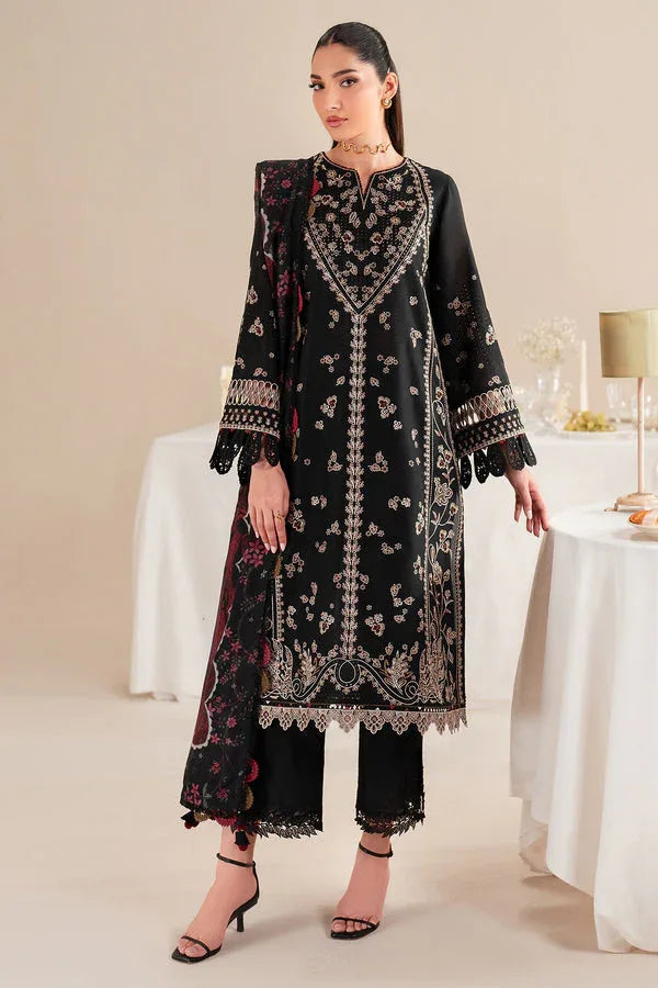 Jazmin | Iris Luxury Lawn 25 | IL'25-D07 - Aqsa Fabrics
