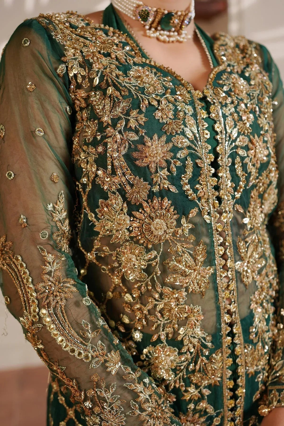 Maryams | Zeenat Luxury Formals | Mehka-ZEE-1918 - Aqsa Fabrics