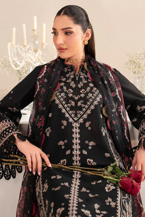 Jazmin | Iris Luxury Lawn 25 | IL'25-D07 - Aqsa Fabrics