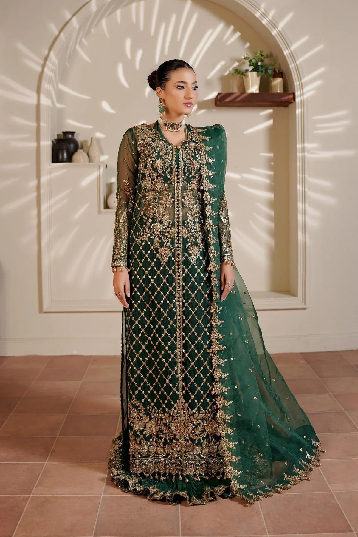 Maryams | Zeenat Luxury Formals | Mehka-ZEE-1918 - Aqsa Fabrics