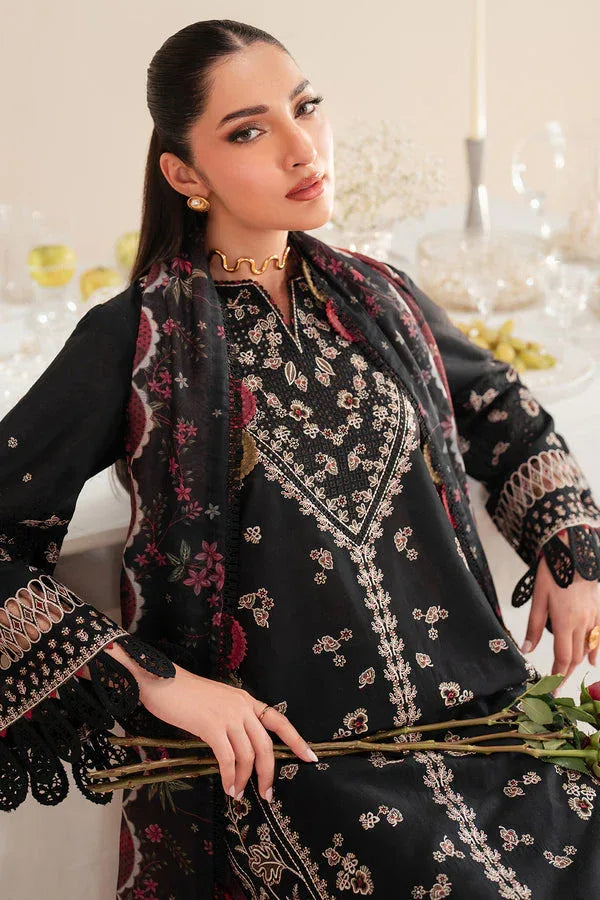 Jazmin | Iris Luxury Lawn 25 | IL'25-D07 - Aqsa Fabrics