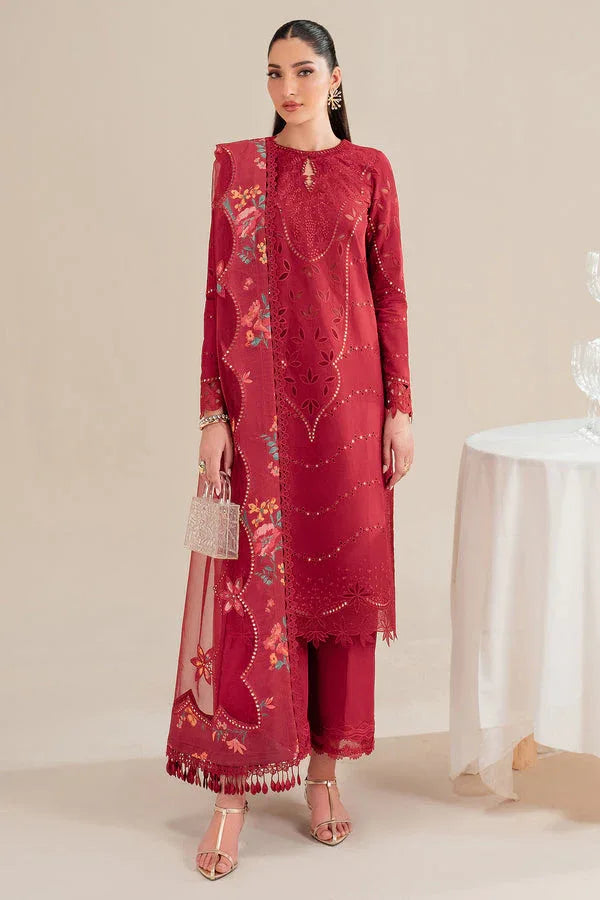 Jazmin | Iris Luxury Lawn 25 | IL'25-D03 - Aqsa Fabrics