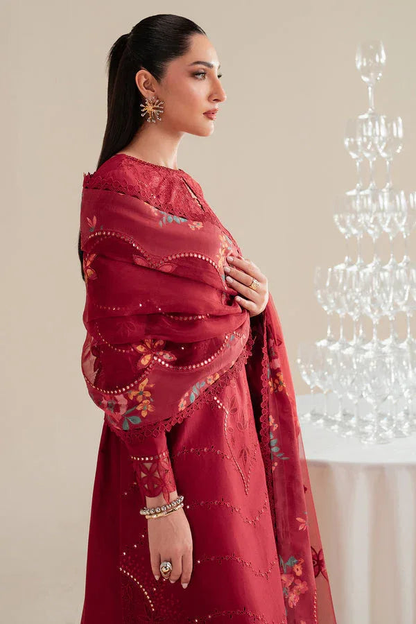 Jazmin | Iris Luxury Lawn 25 | IL'25-D03 - Aqsa Fabrics