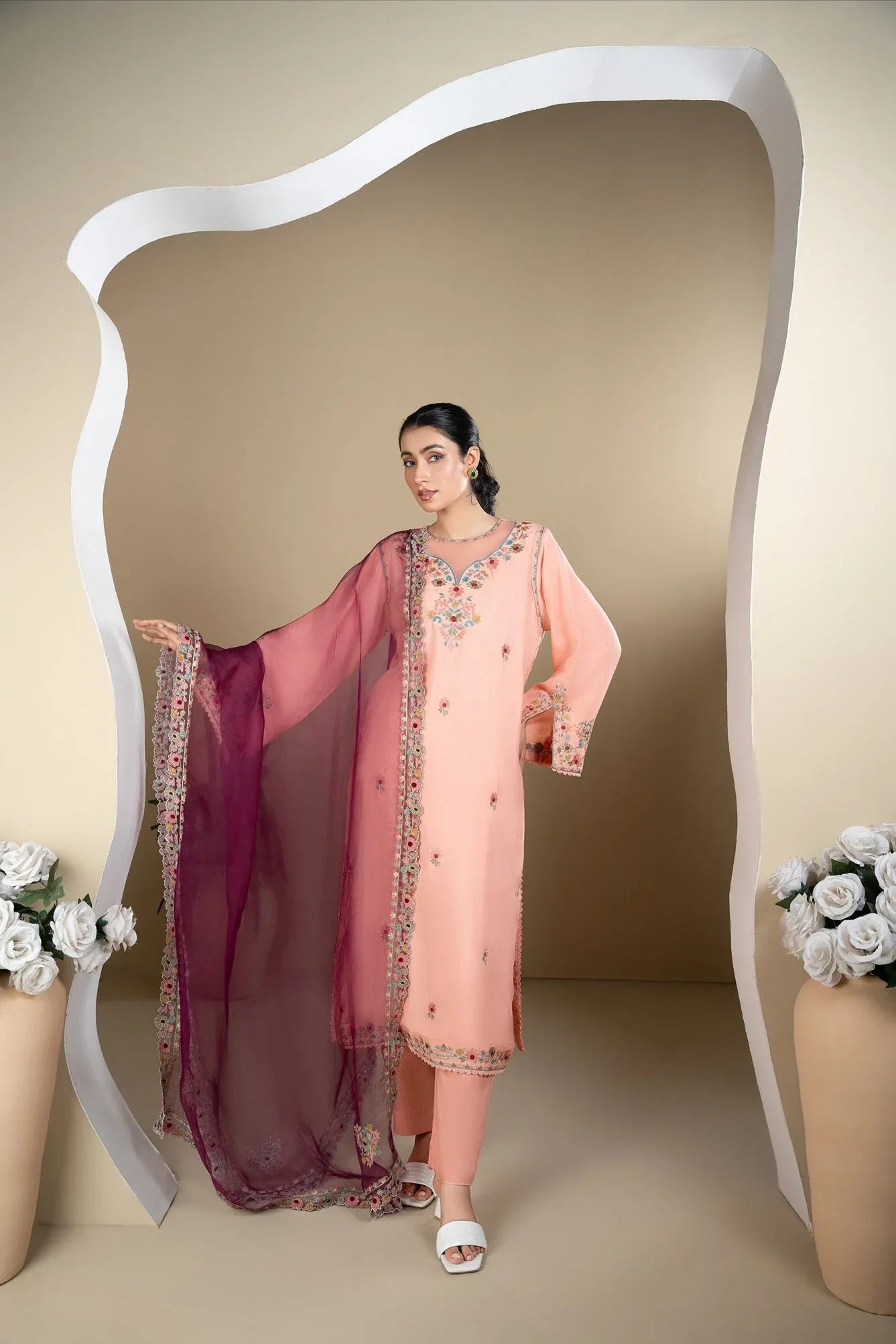 Muntaha | Rumaisa Luxury Pret | Lailani - SFLP03 - Aqsa Fabrics