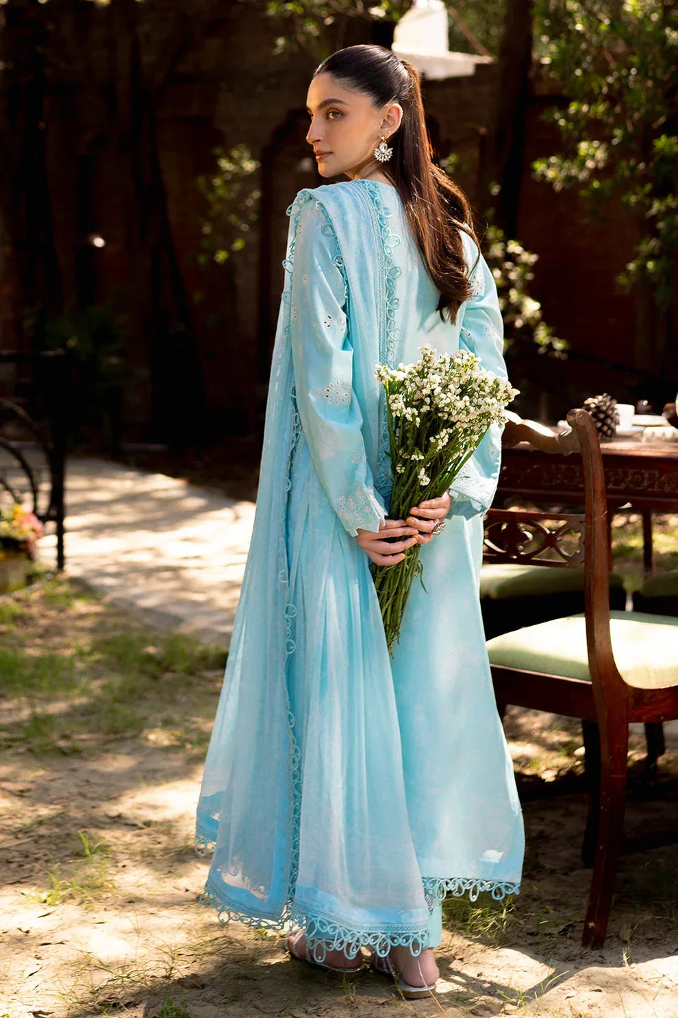 Neeshay | Summer Lines Printkari | OASIS - Aqsa Fabrics