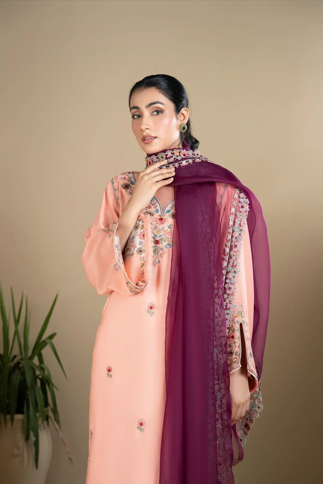 Muntaha | Rumaisa Luxury Pret | Lailani - SFLP03 - Aqsa Fabrics