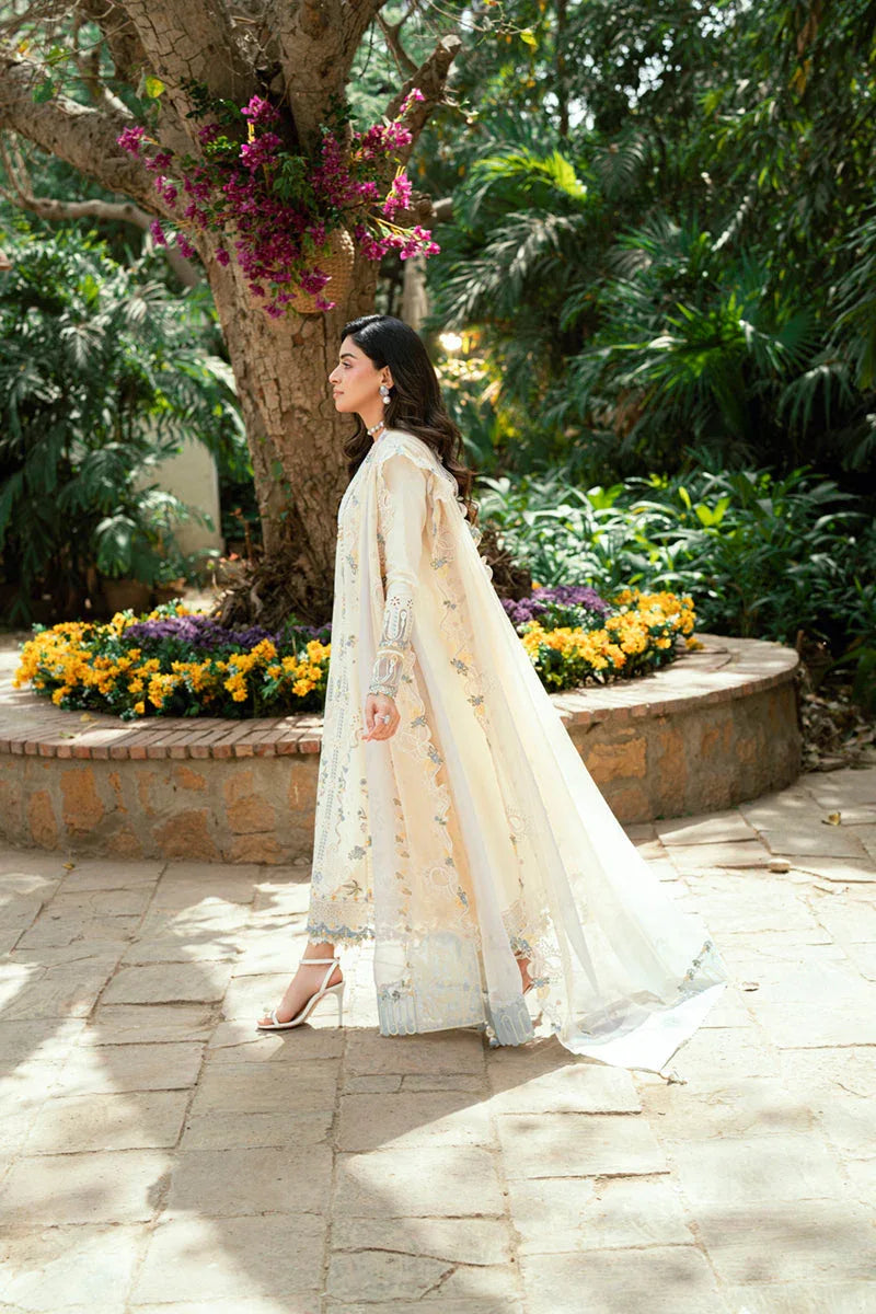 Qalamkar | Luxury Lawn Eid Edit | SB-09 Adeena - Aqsa Fabrics