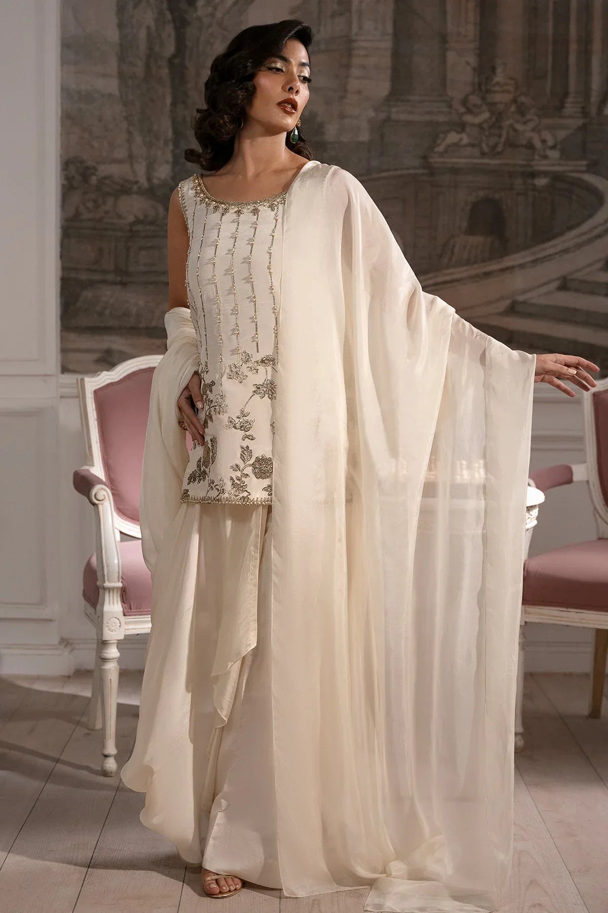 Mina Kashif | Emilie Formals | Muse - Aqsa Fabrics