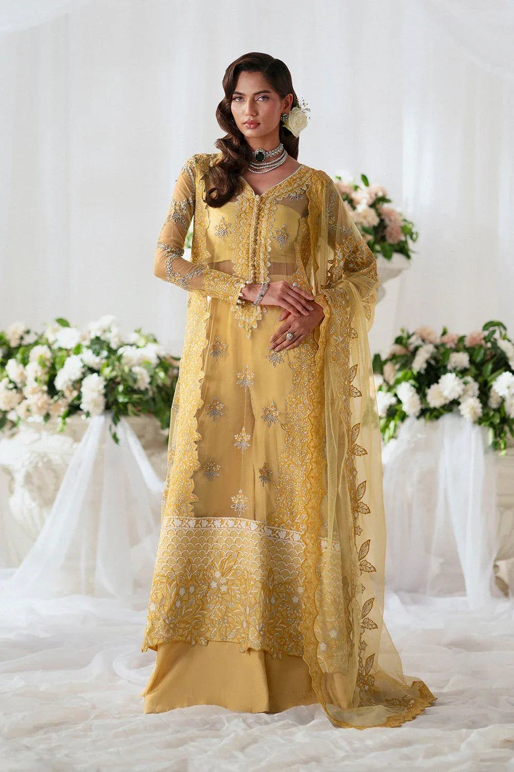 Maryum N Maria | Musawir Formals | MIRA - MS50392 - Aqsa Fabrics