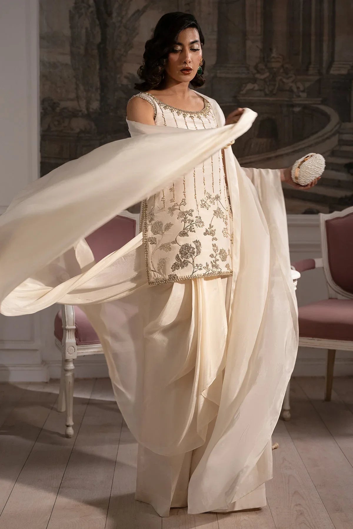 Mina Kashif | Emilie Formals | Muse - Aqsa Fabrics