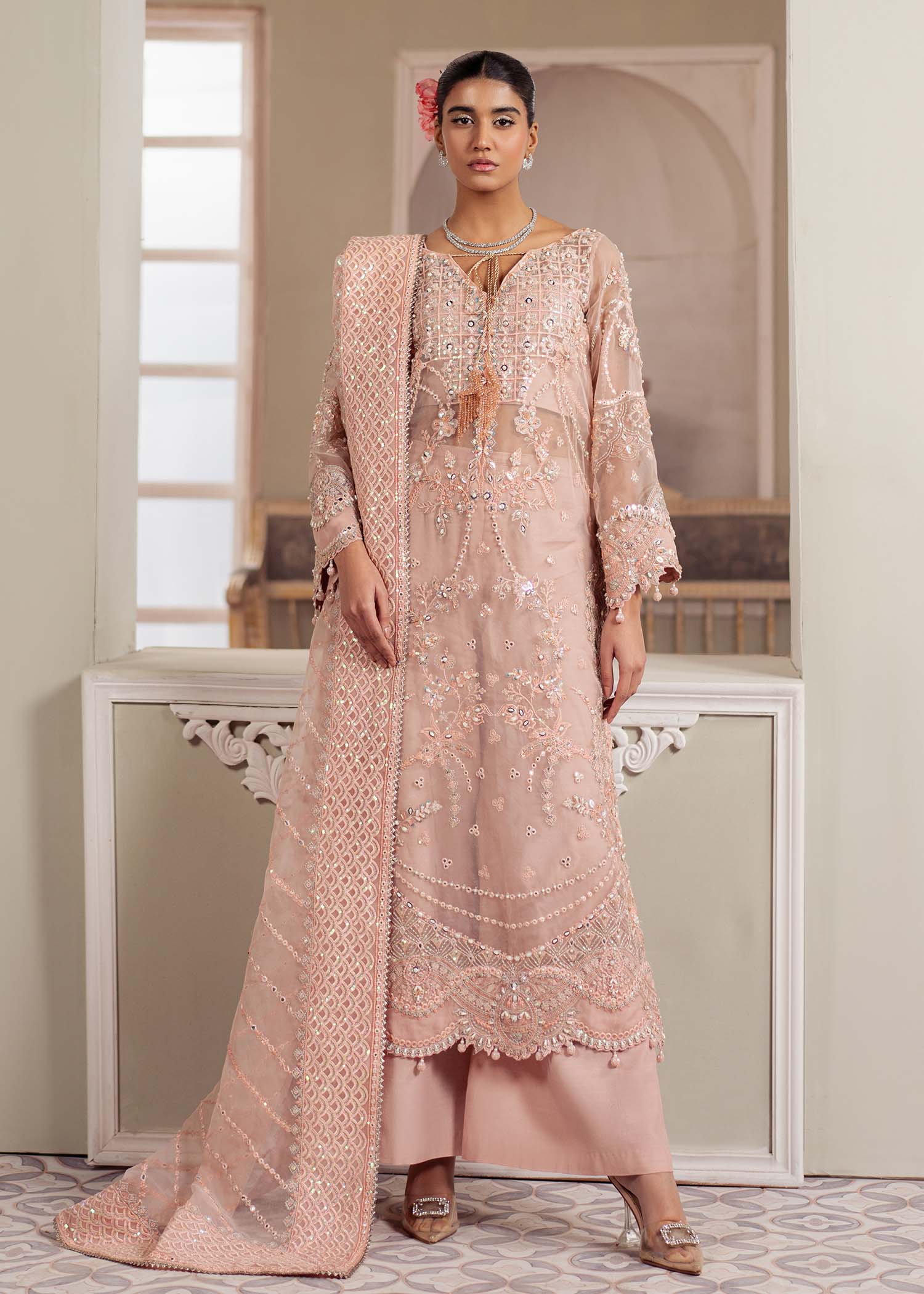 Dastoor | Airah Festive 25 | Chantilly - Aqsa Fabrics