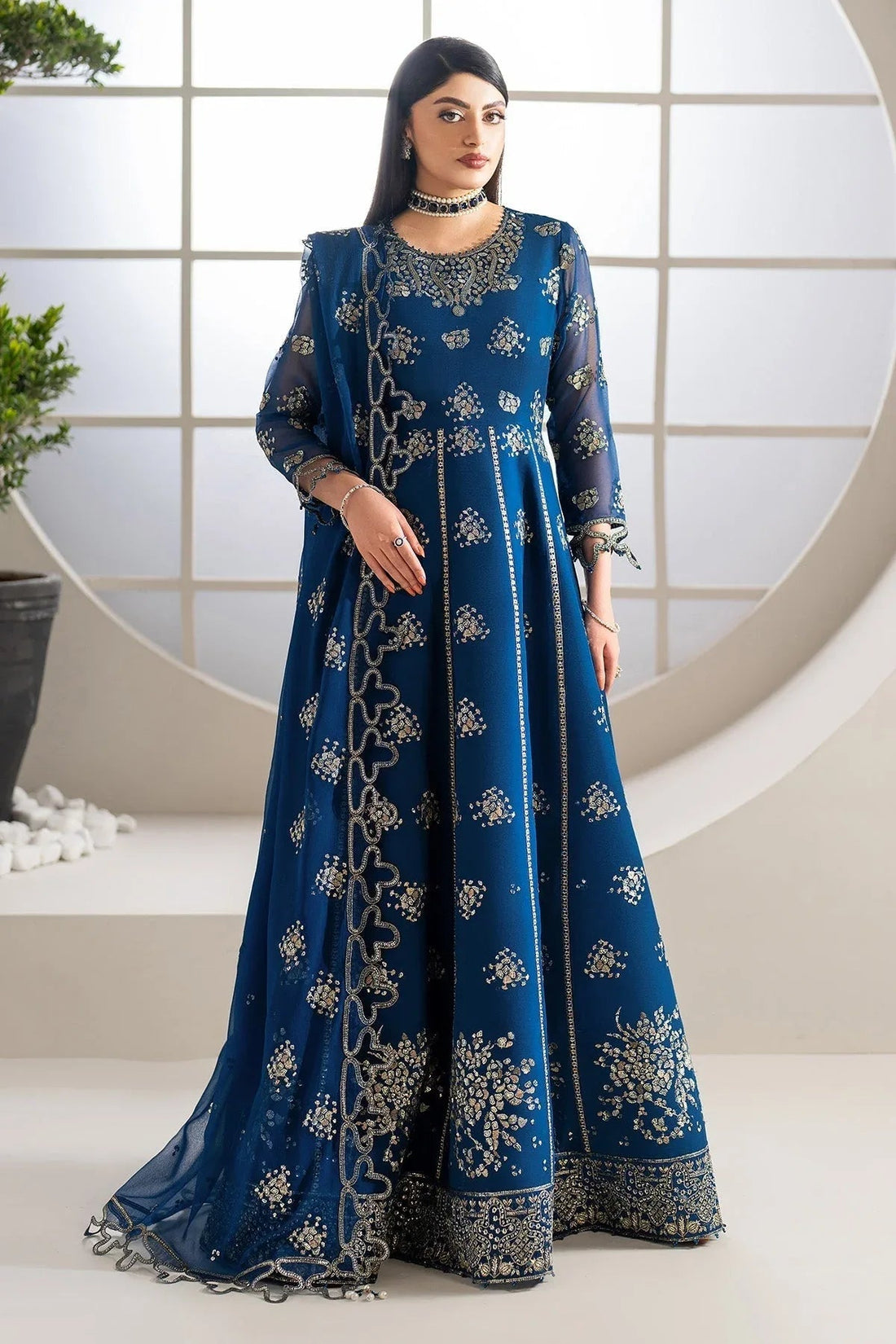 Alizeh | Formals Wear | AF-CH-2189-Pernia - Aqsa Fabrics