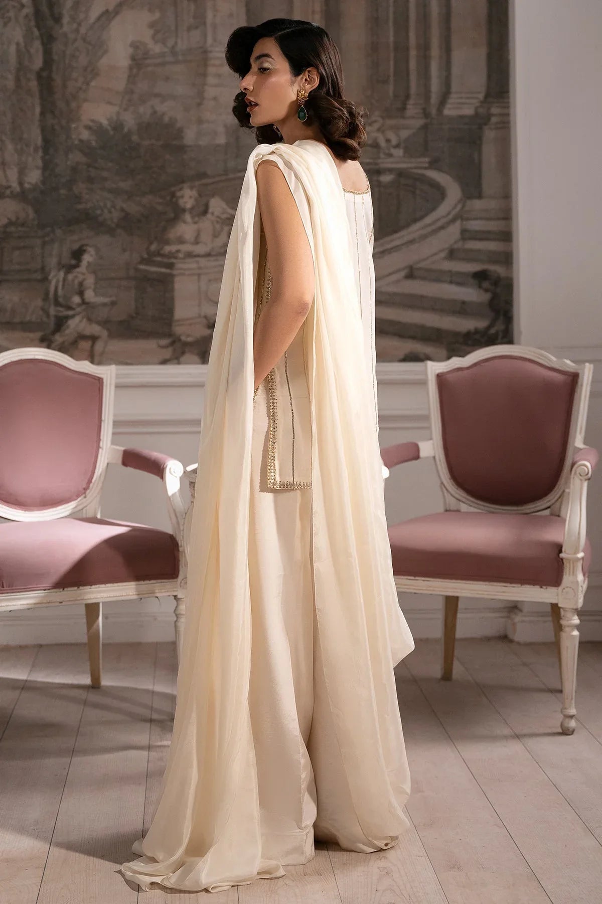 Mina Kashif | Emilie Formals | Muse - Aqsa Fabrics
