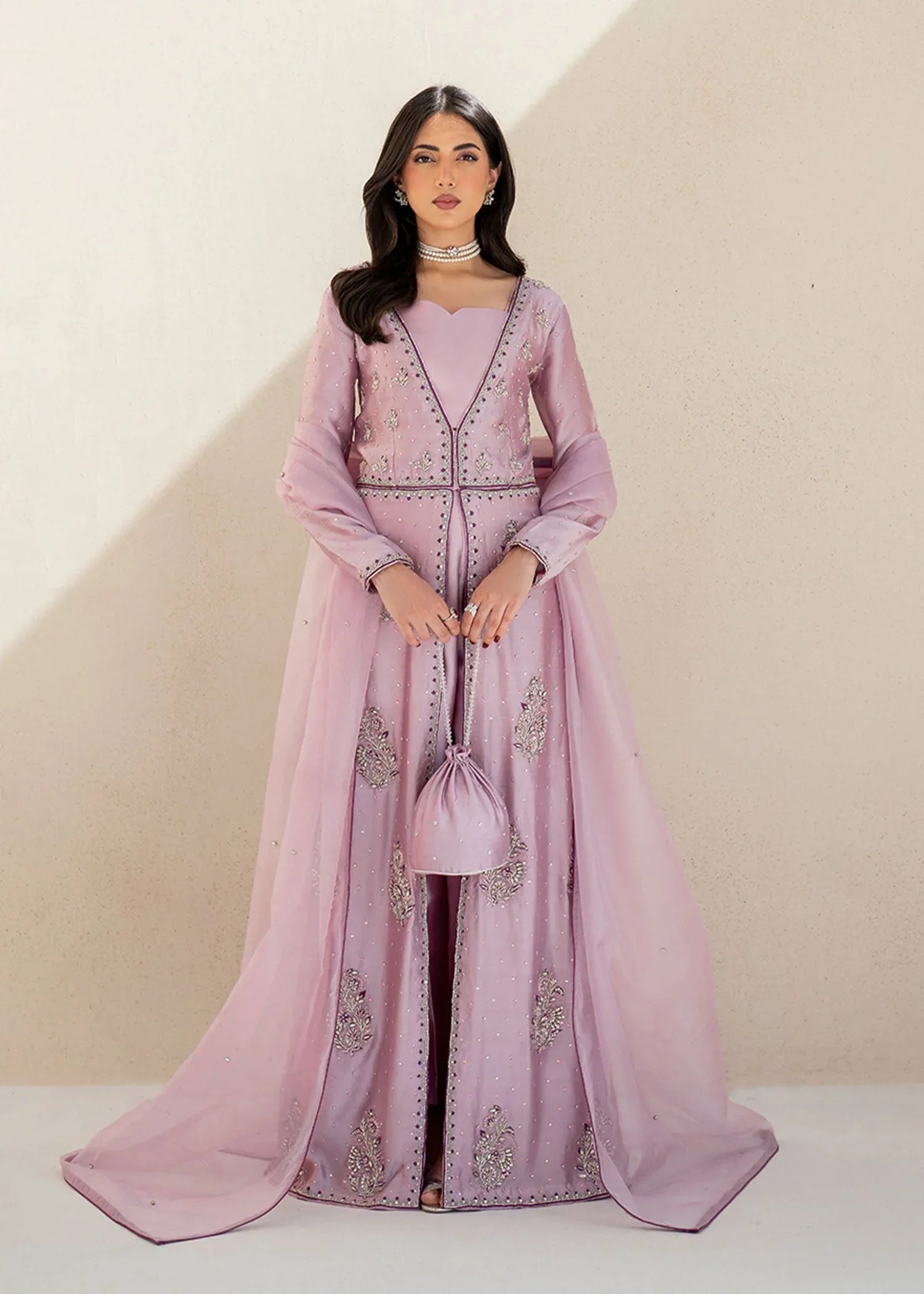 Dastoor | Maahi Luxury Pret 25 | Careesa - Aqsa Fabrics