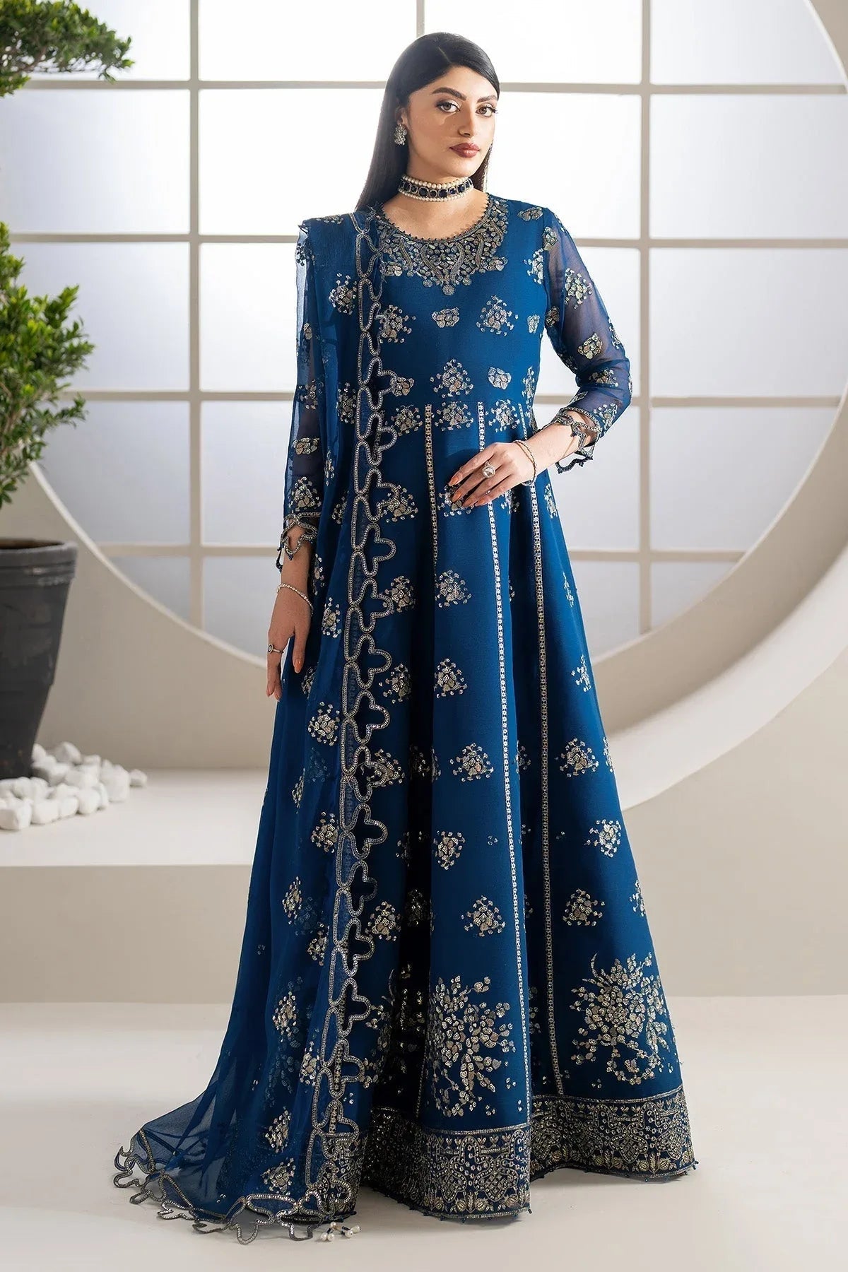 Alizeh | Formals Wear | AF-CH-2189-Pernia - Aqsa Fabrics