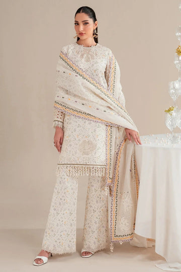 Jazmin | Iris Luxury Lawn 25 | IL'25-D09 - Aqsa Fabrics