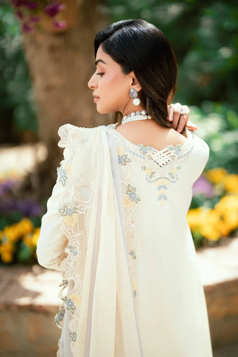Qalamkar | Luxury Lawn Eid Edit | SB-09 Adeena - Aqsa Fabrics