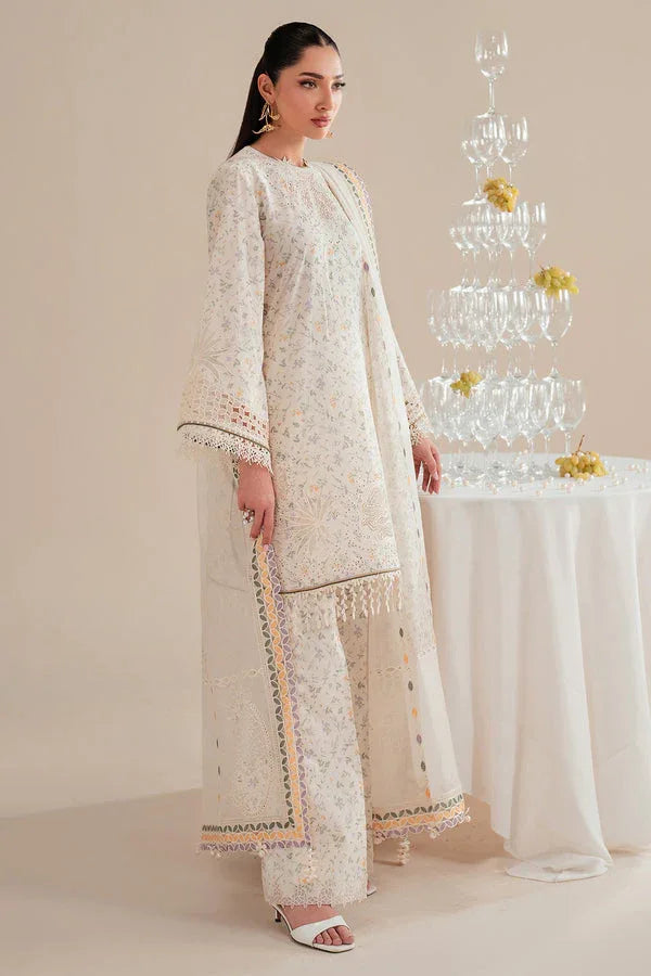 Jazmin | Iris Luxury Lawn 25 | IL'25-D09 - Aqsa Fabrics