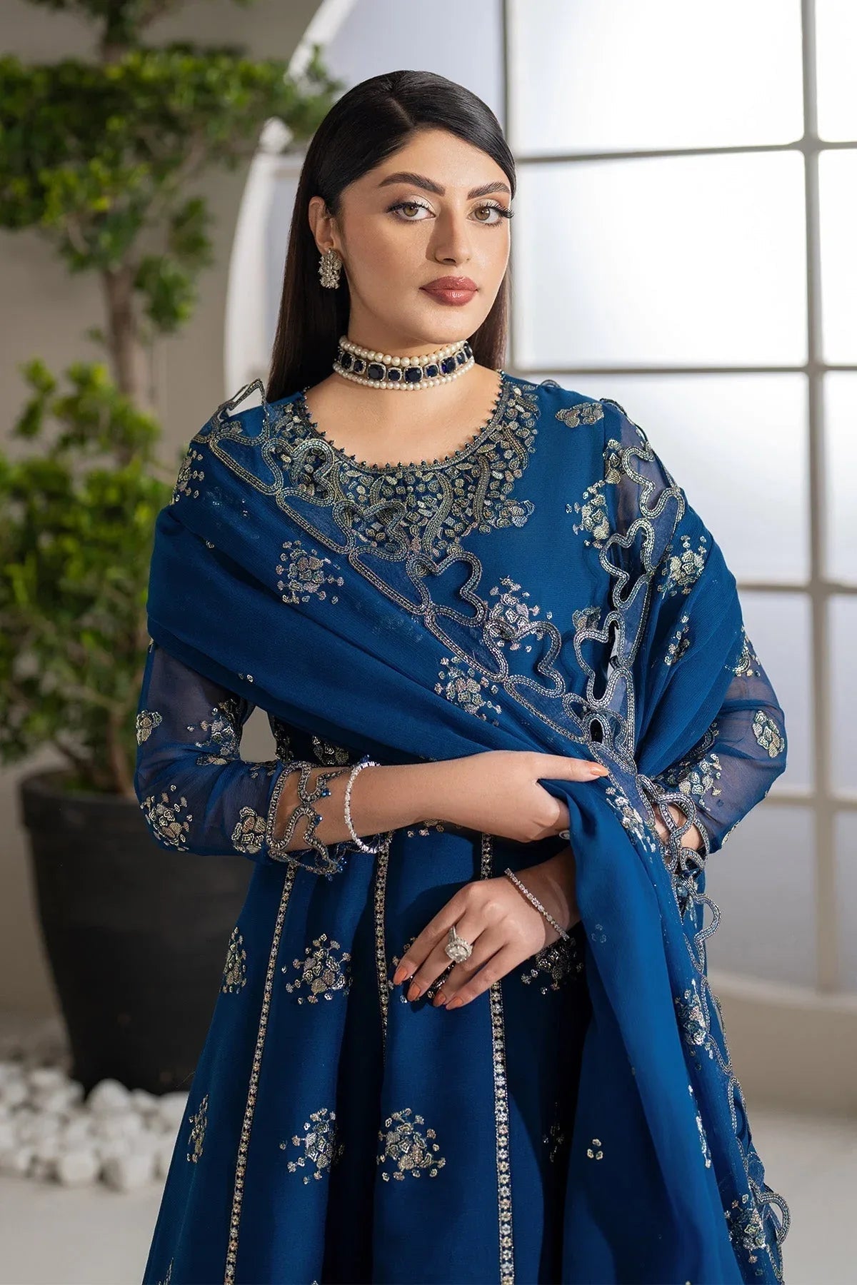 Alizeh | Formals Wear | AF-CH-2189-Pernia - Aqsa Fabrics