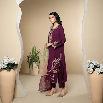 Muntaha | Rumaisa Luxury Pret | Alya - SFLP06 - Aqsa Fabrics