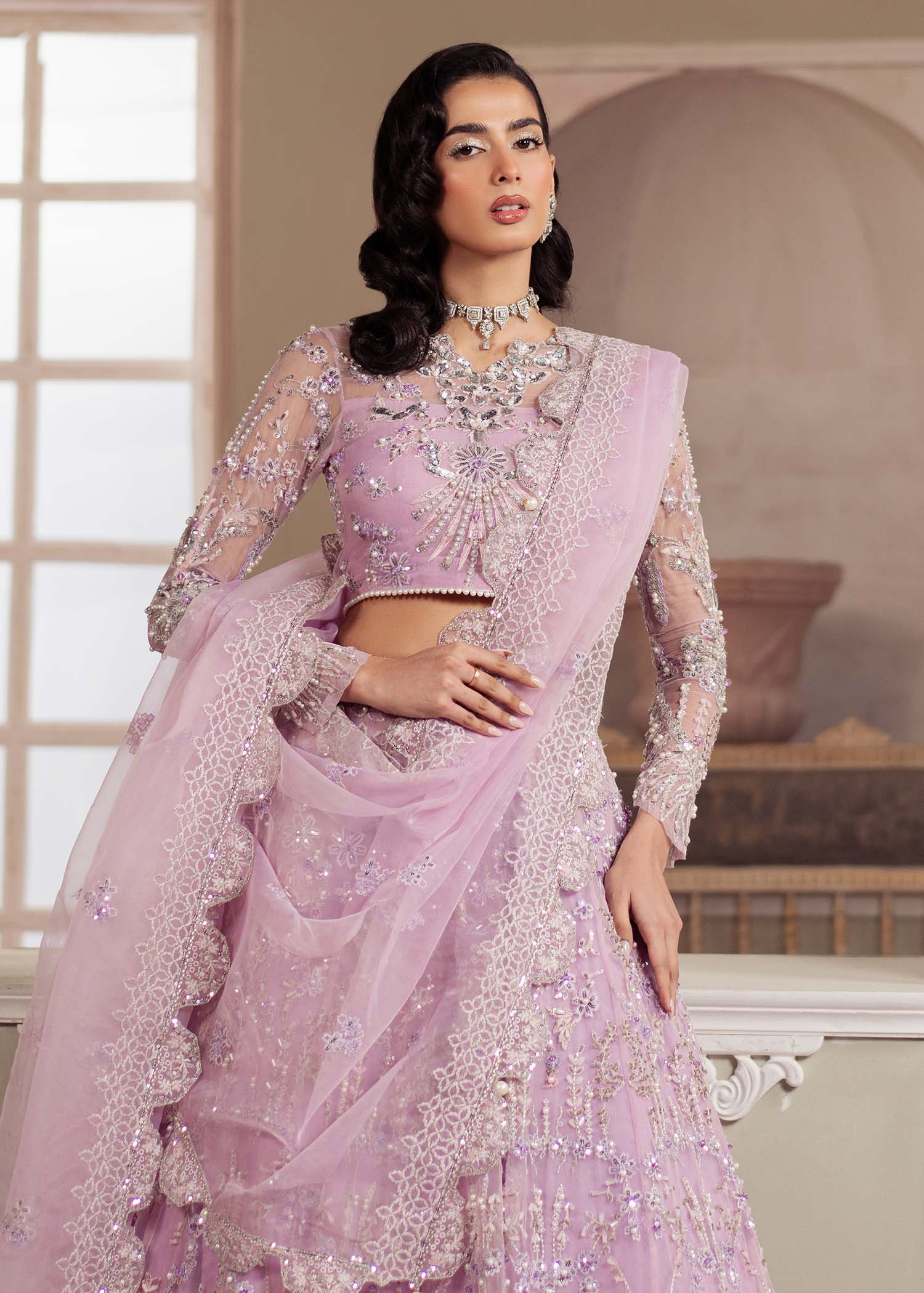 Dastoor | Airah Festive 25 | Lustre - Aqsa Fabrics