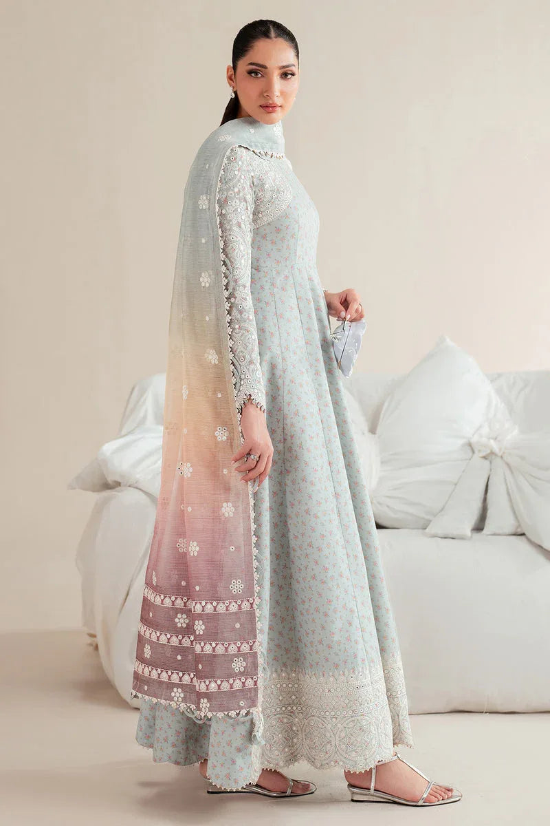 Jazmin | Iris Luxury Lawn 25 | IL'25-D04 - Aqsa Fabrics