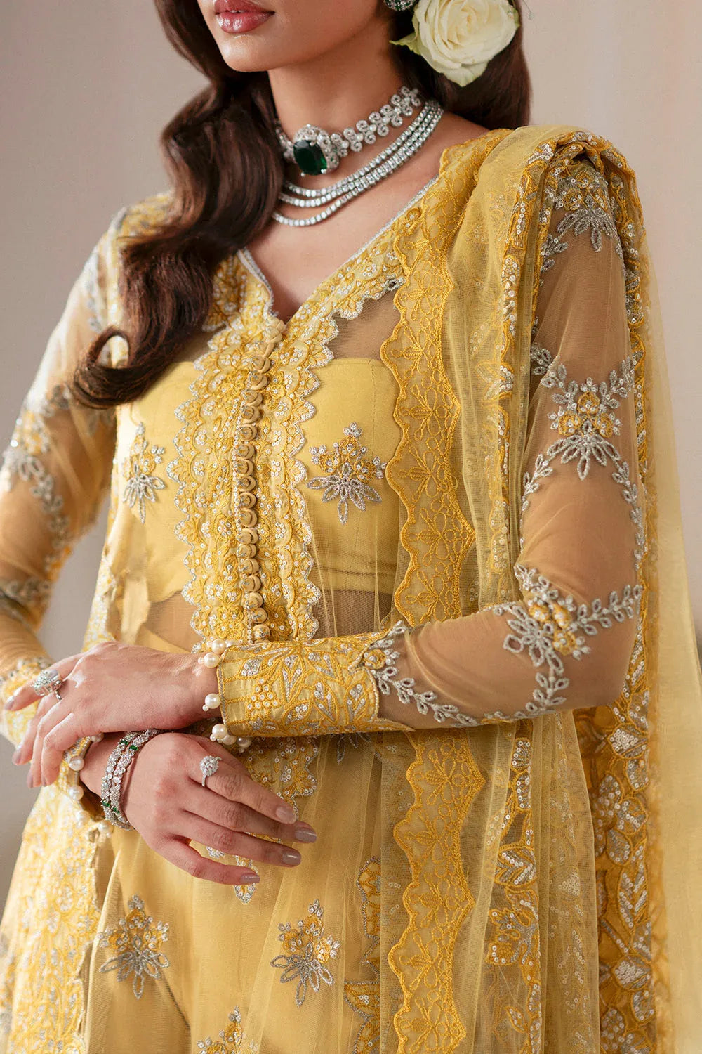 Maryum N Maria | Musawir Formals | MIRA - MS50392 - Aqsa Fabrics