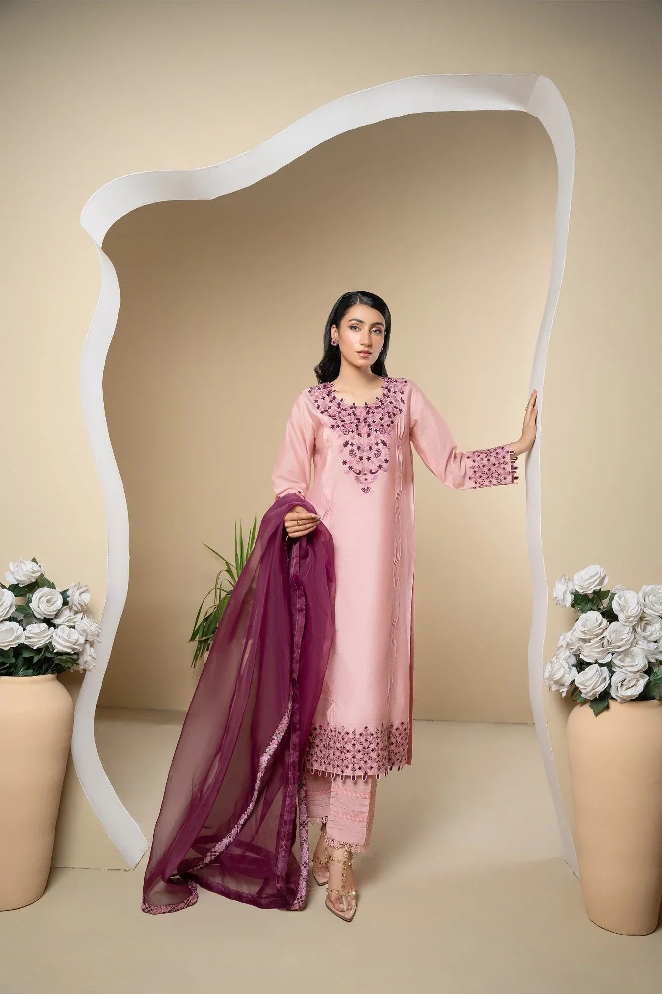 Muntaha | Rumaisa Luxury Pret | Laleh - SFLP07 - Aqsa Fabrics