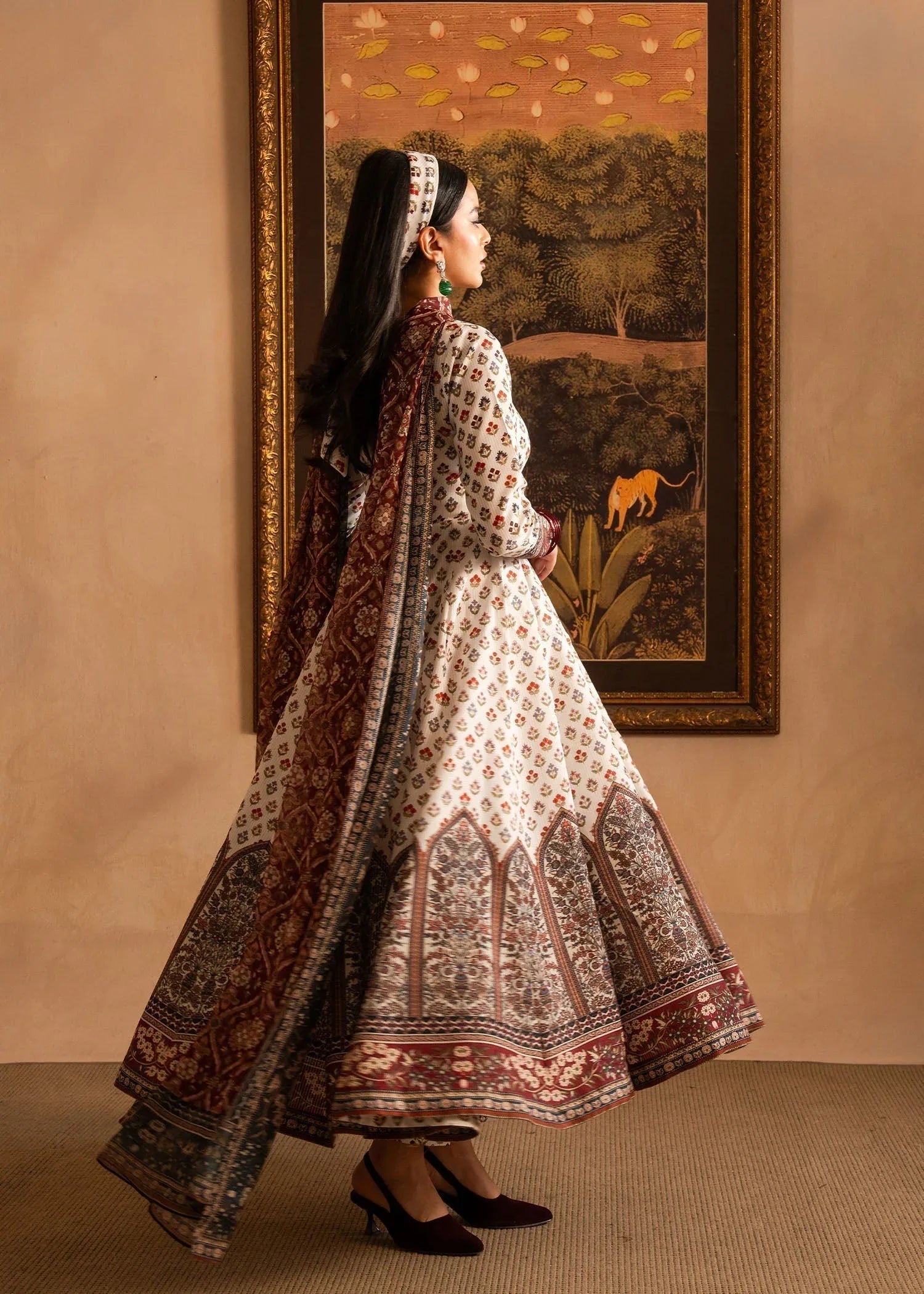 Maria Osama Khan | Retro Lawn 25 | Nair - Aqsa Fabrics