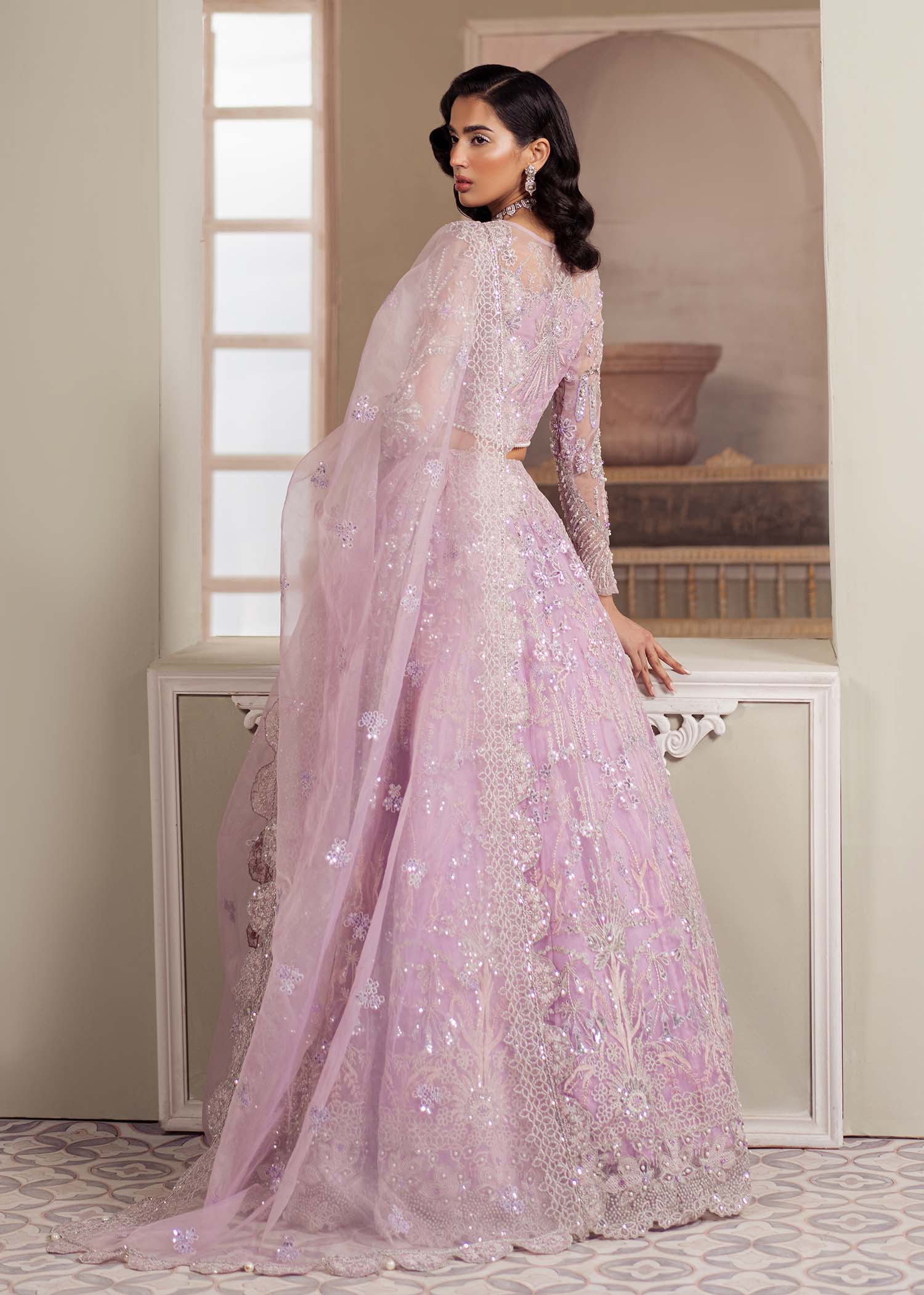 Dastoor | Airah Festive 25 | Lustre - Aqsa Fabrics