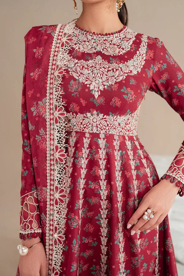 Jazmin | Iris Luxury Lawn 25 | IL'25-D08 - Aqsa Fabrics