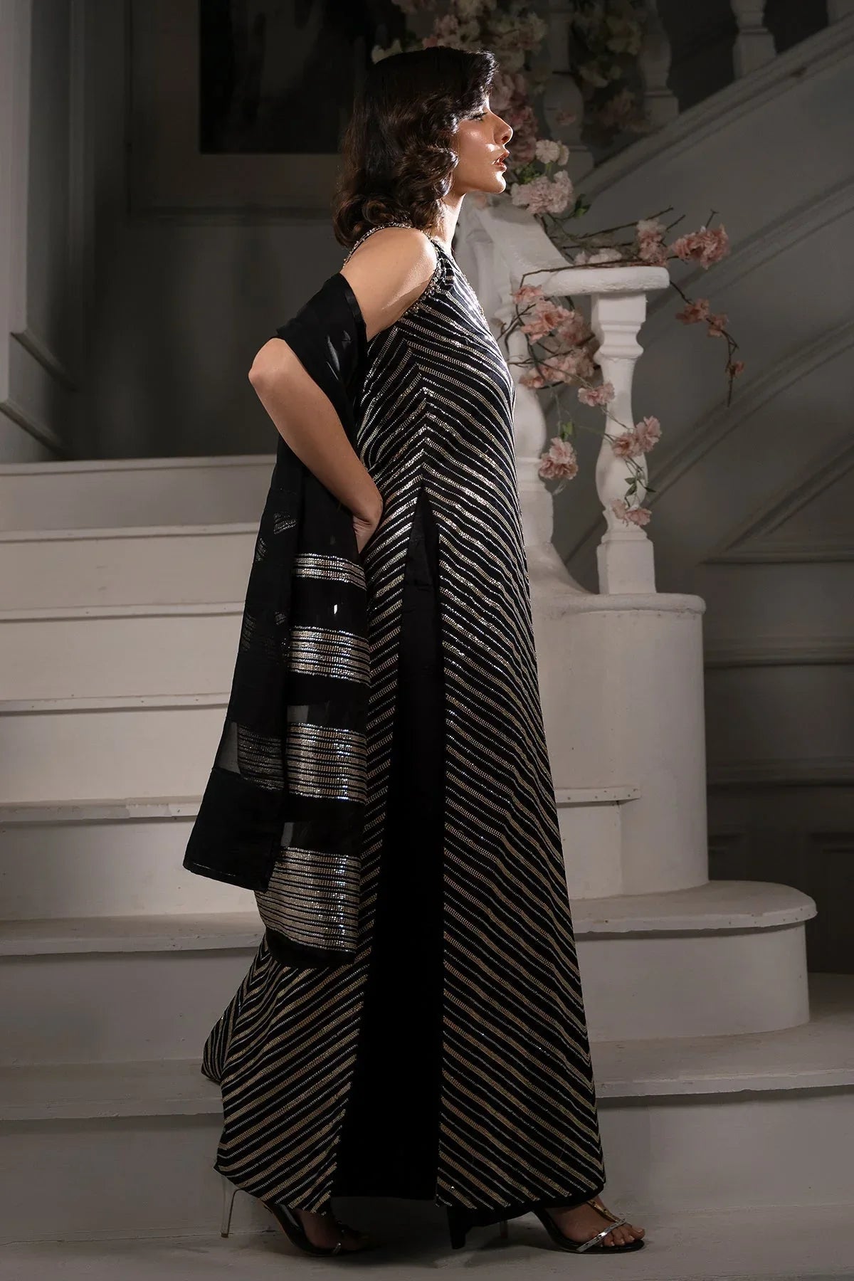 Mina Kashif | Emilie Formals | Lumina - Aqsa Fabrics