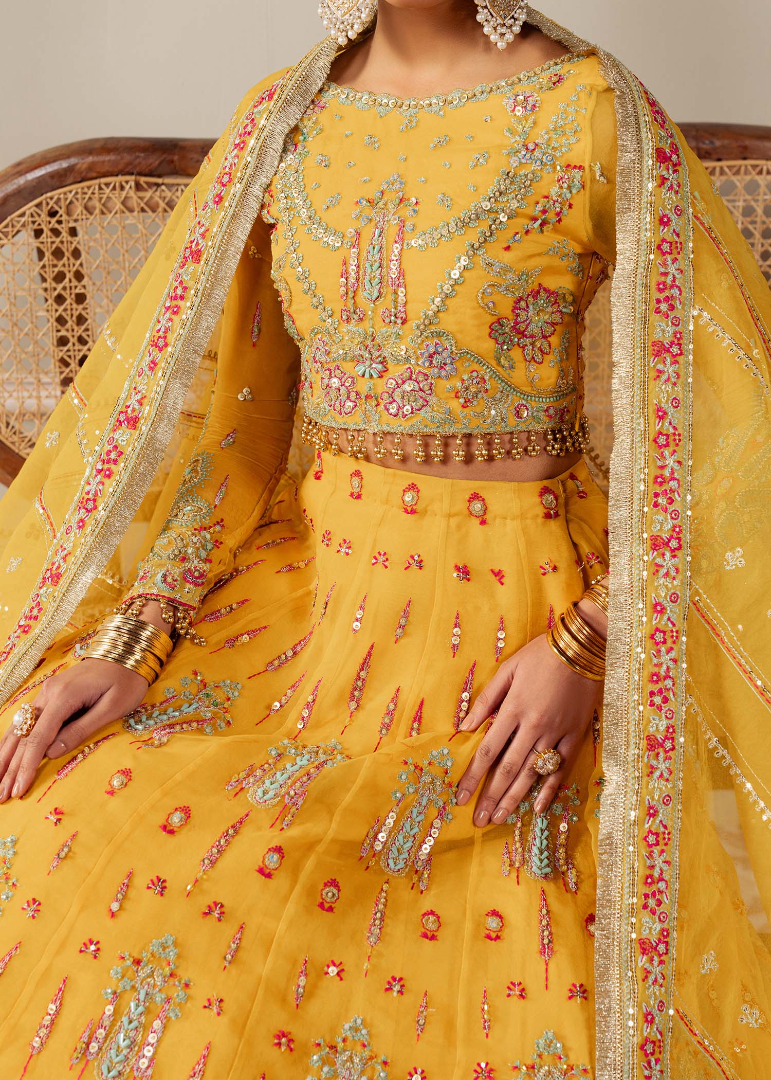 Dastoor | Airah Festive 25 | Solstice - Aqsa Fabrics