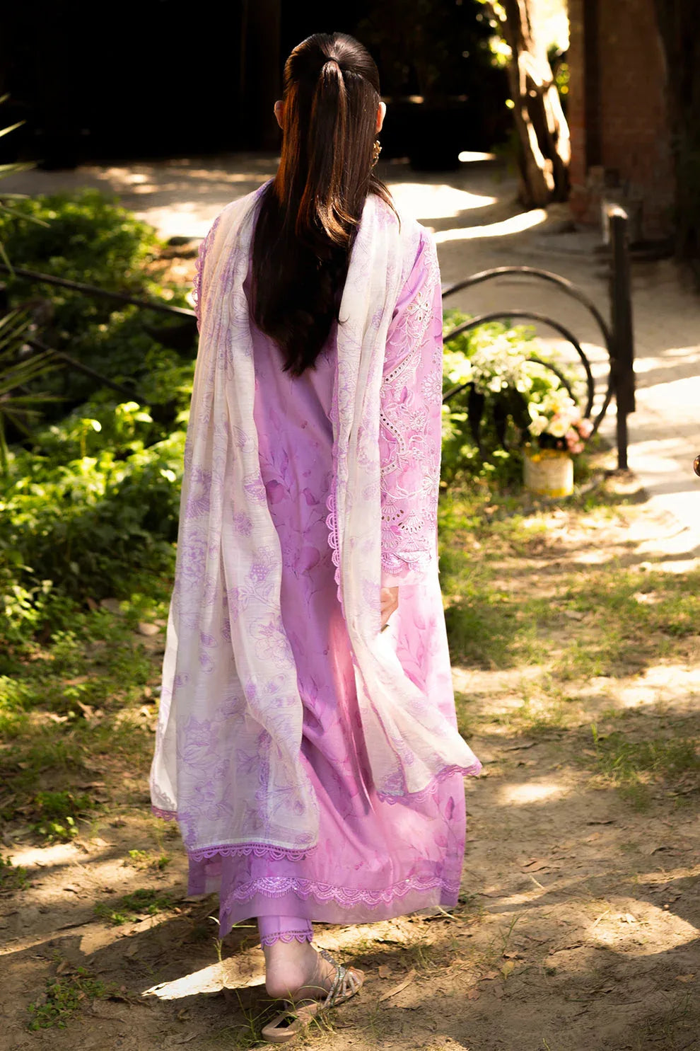 Neeshay | Summer Lines Printkari | PETAL - Aqsa Fabrics