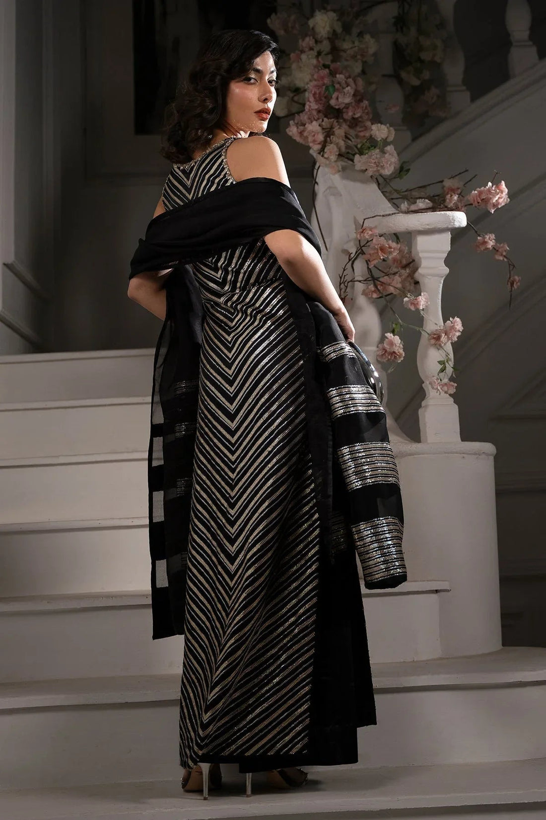 Mina Kashif | Emilie Formals | Lumina - Aqsa Fabrics