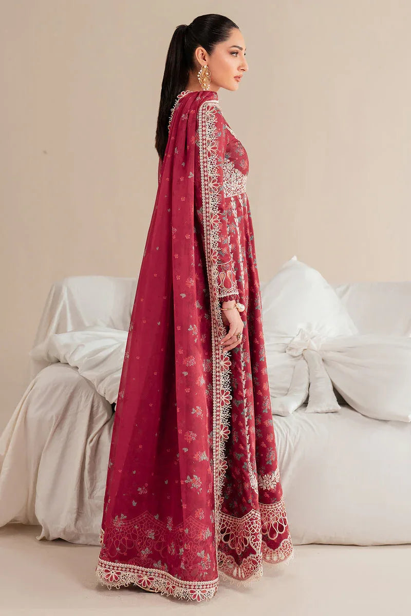 Jazmin | Iris Luxury Lawn 25 | IL'25-D08 - Aqsa Fabrics