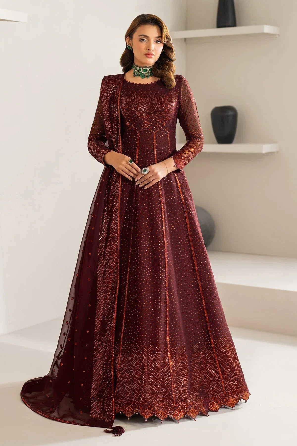 Alizeh | Formals Wear | AF-CH-2190-Liyana - Aqsa Fabrics