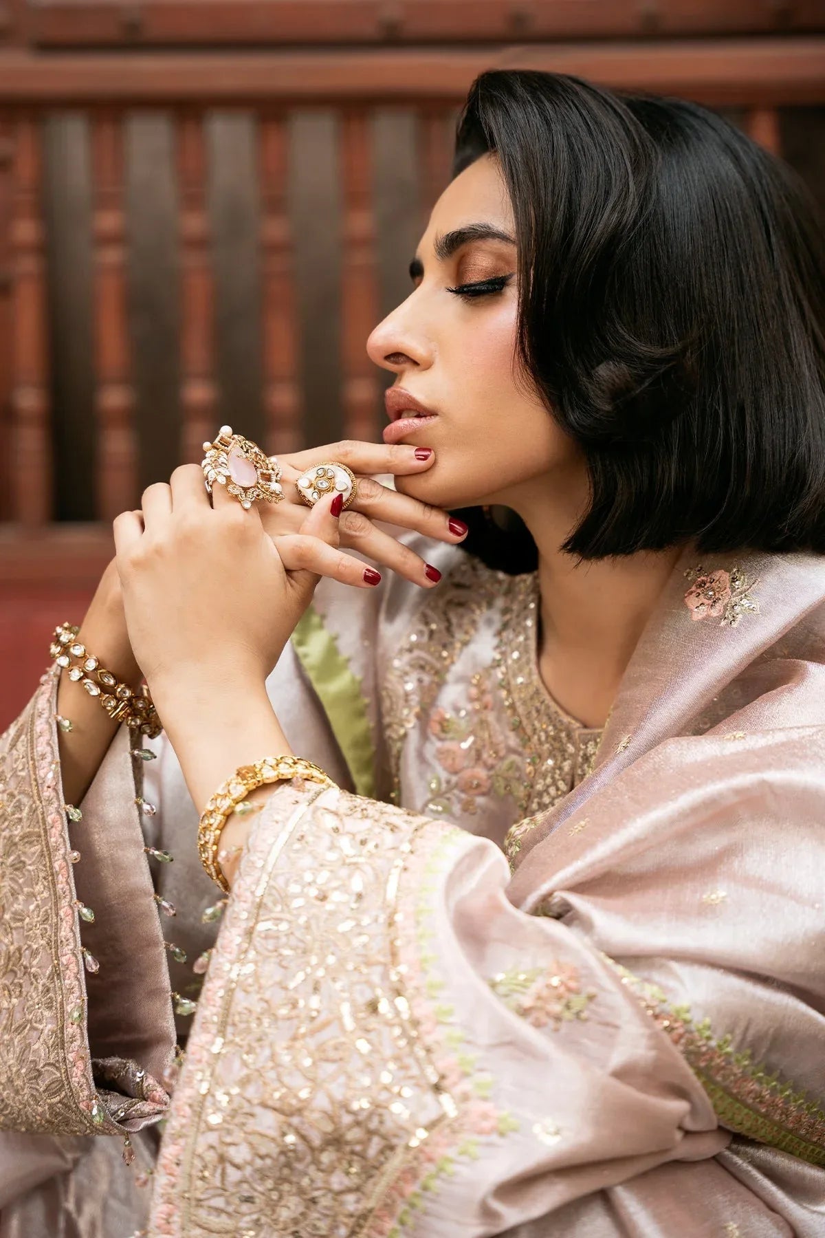 Mina Kashif | Noor Jahan Wedding Formals |Chaand - Aqsa Fabrics