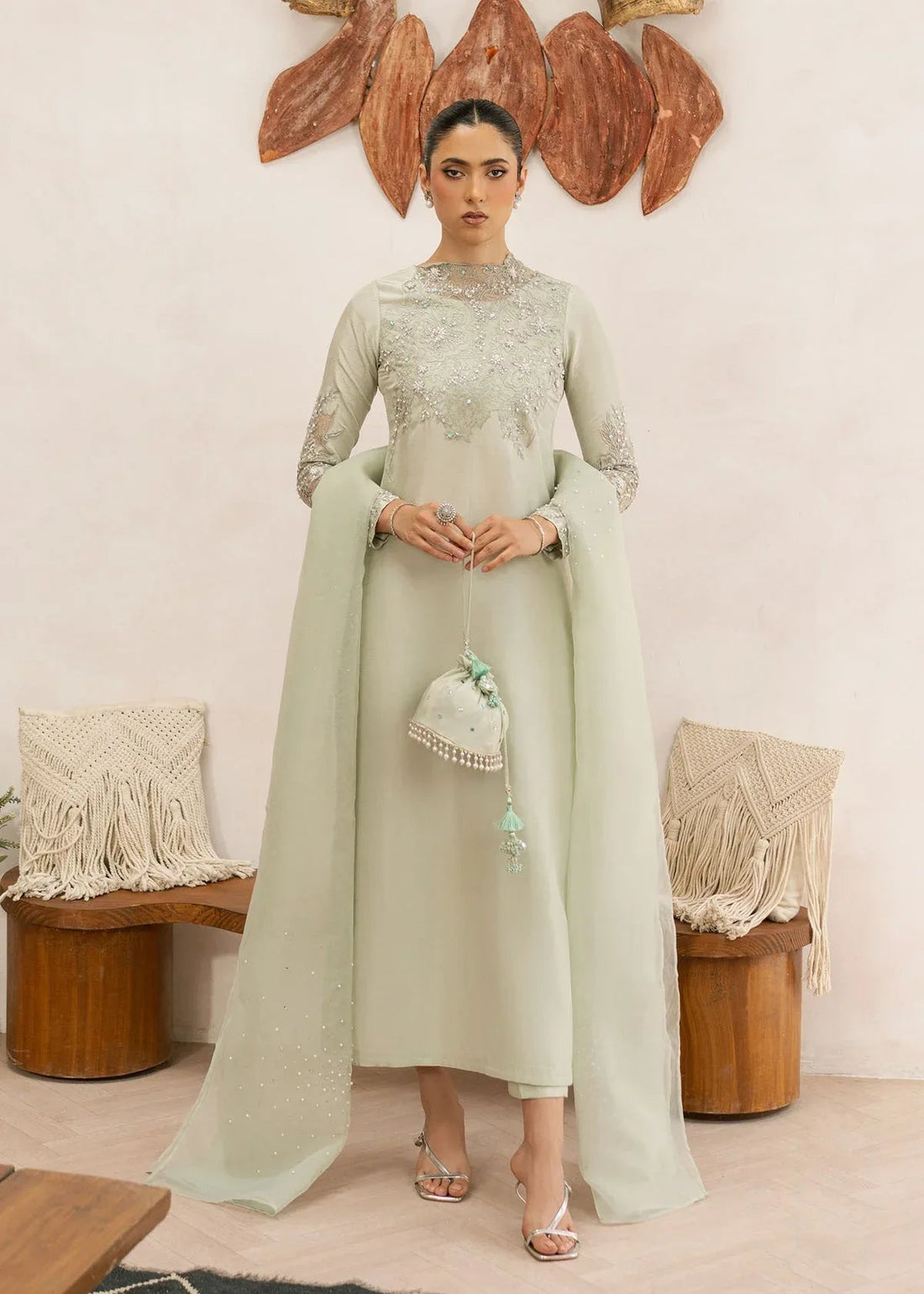 Dastoor | Rania Luxury Pret 25 | Daphne - Aqsa Fabrics