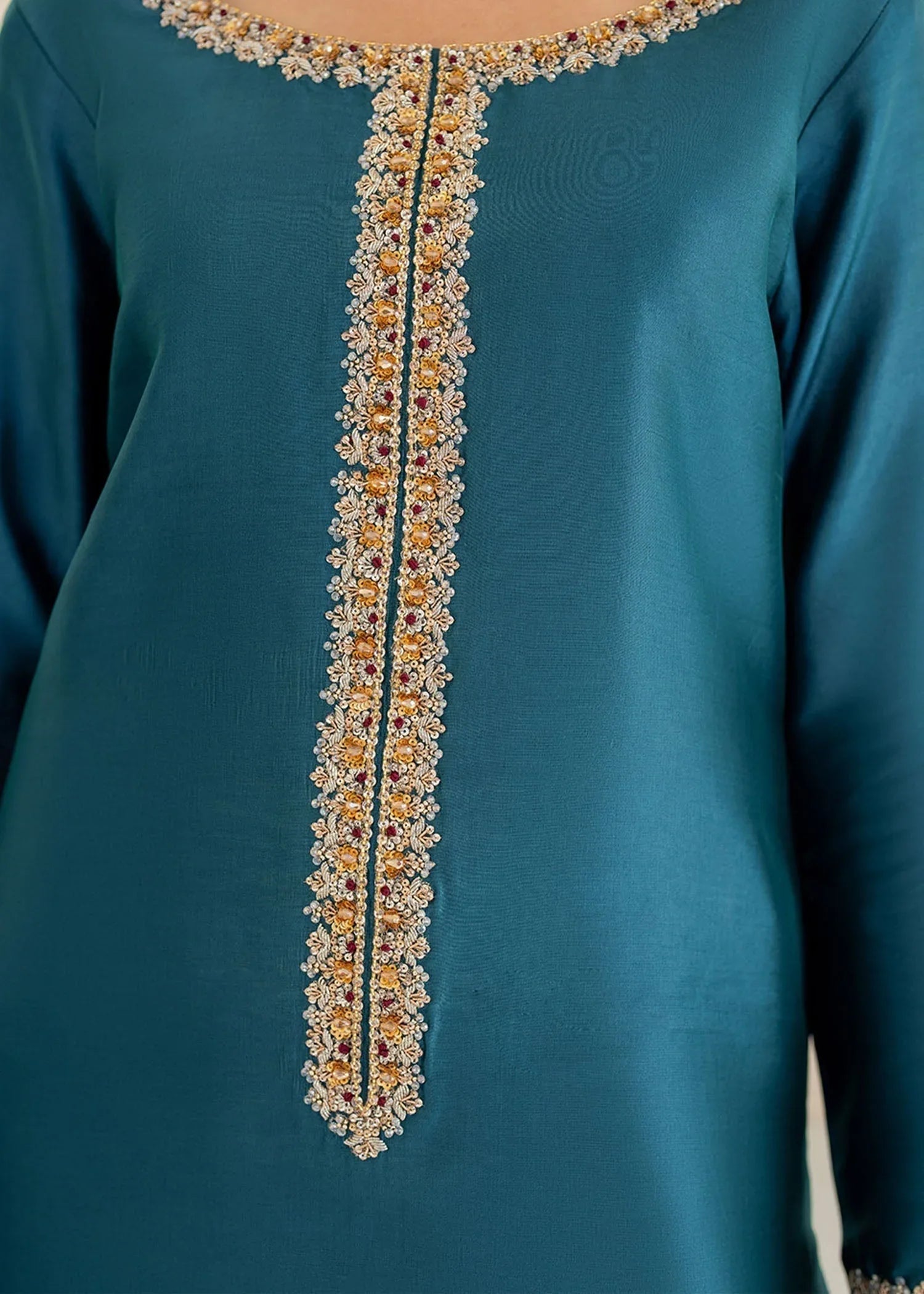Dastoor | Maahi Luxury Pret 25 | ELISA - Aqsa Fabrics