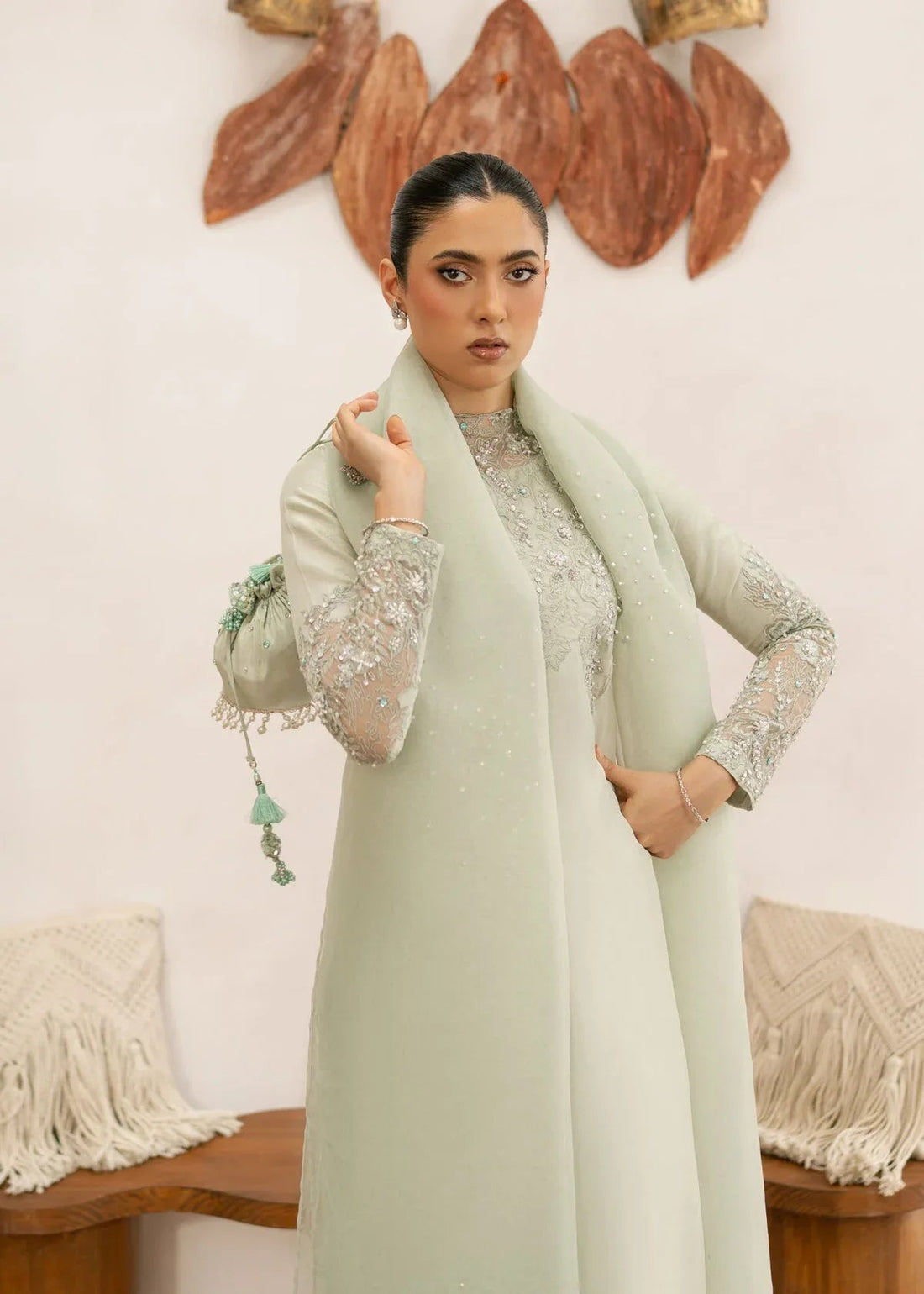 Dastoor | Rania Luxury Pret 25 | Daphne - Aqsa Fabrics