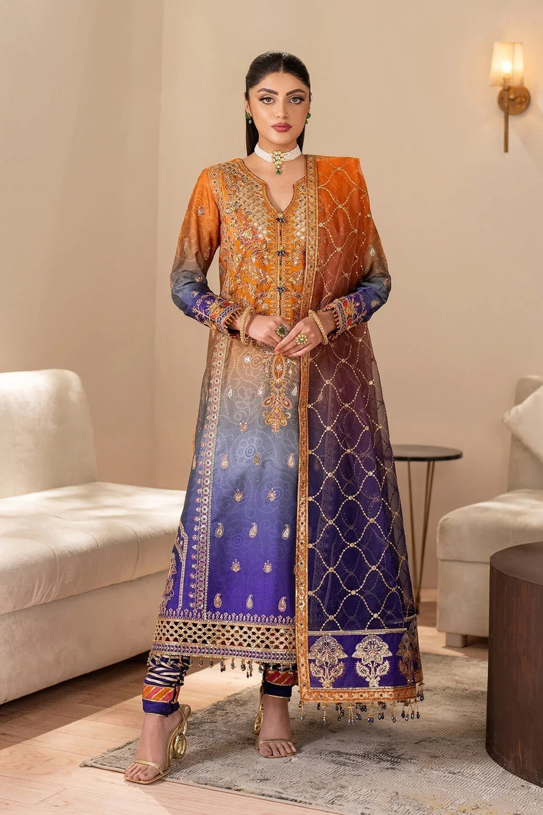 Alizeh | Formals 26 | Nebula - Aqsa Fabrics